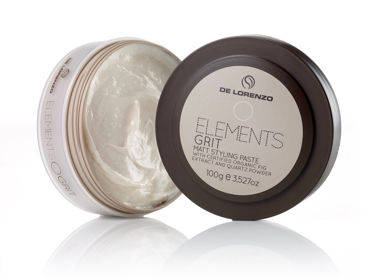 De Lorenzo Elements Grit Matt Styling Paste 100g - Salon Warehouse