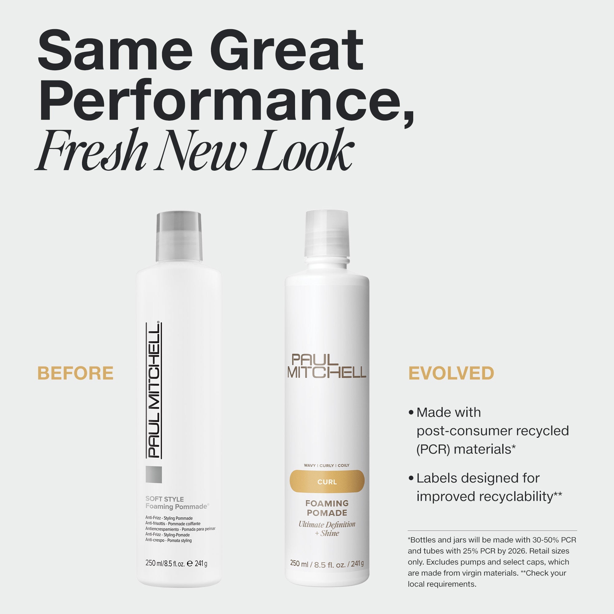 Paul Mitchell Curl Foaming Pomade 250ml Trio