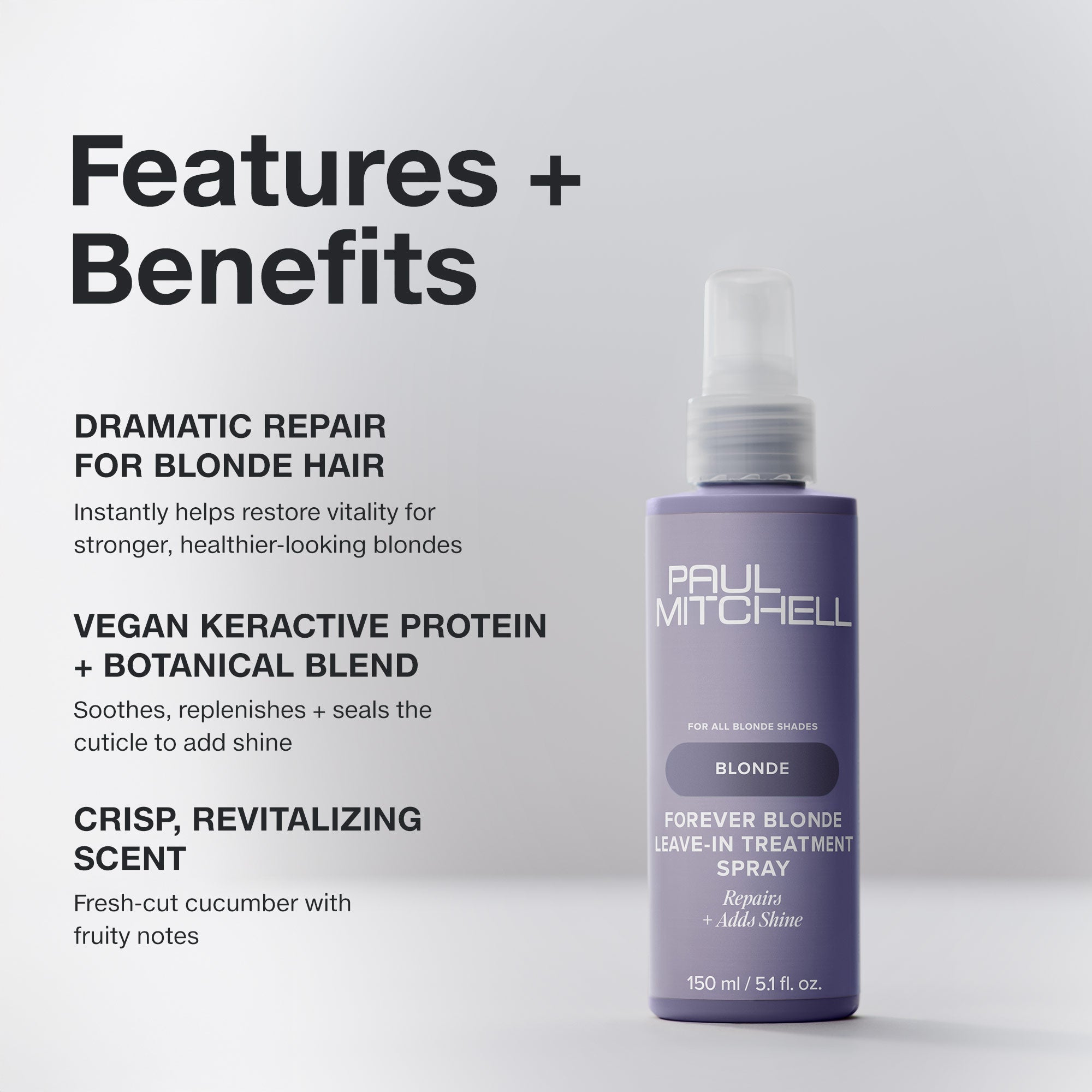 Paul Mitchell Forever Blonde Leave-In Treatment Spray 150ml