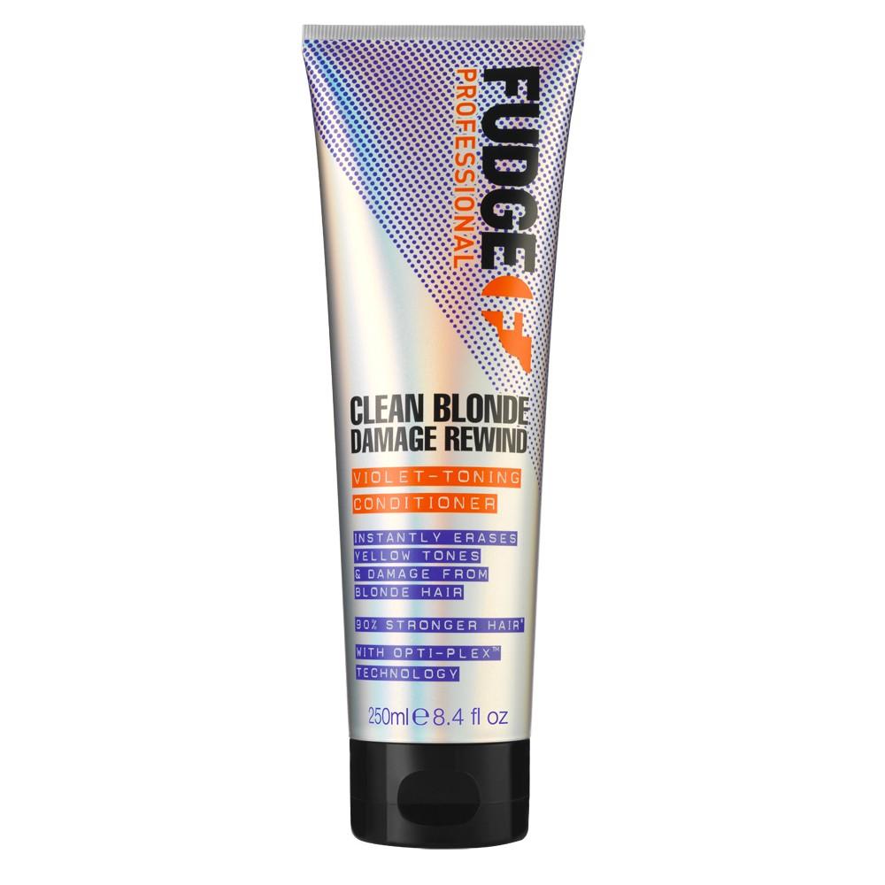 Fudge Clean Blonde Damage Rewind Violet Toning Conditioner 250ml - Salon Warehouse
