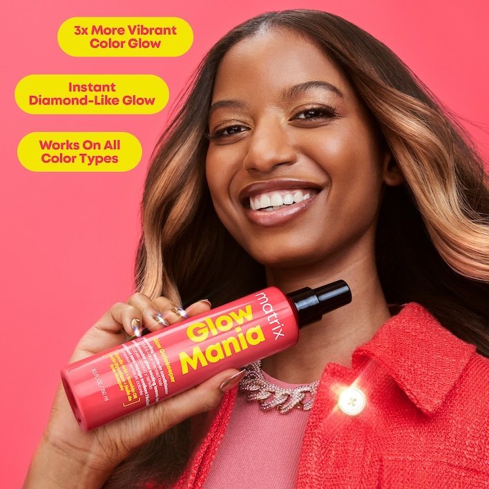Matrix Glow Mania Glow Sealing Leave-In Conditioner 250ml - Salon Warehouse