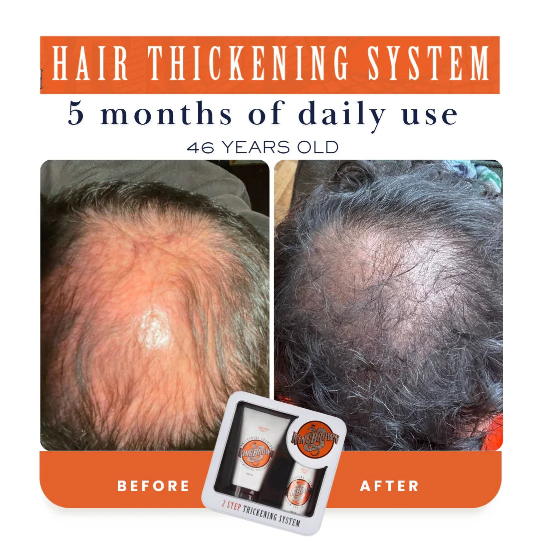 KING BROWN Thickening Shampoo 150ml Trio