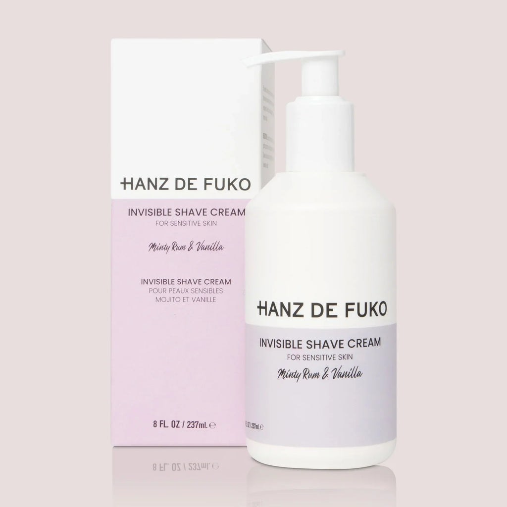 Hanz De Fuko Invisible Shave Cream 237ml - Salon Warehouse