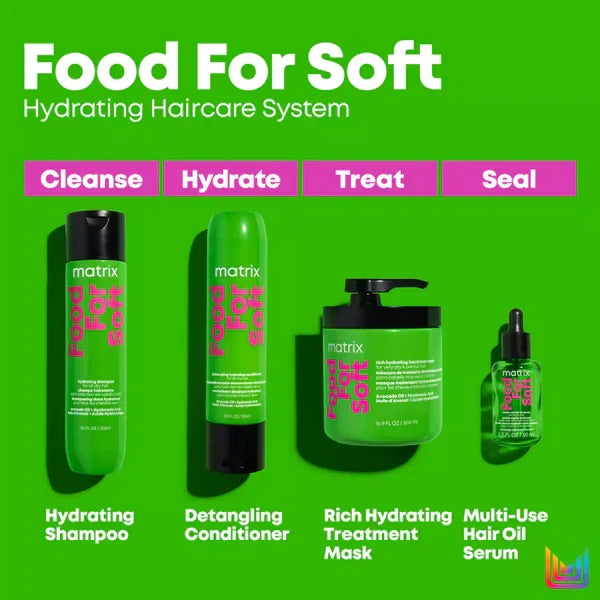 Matrix Food for Soft Rich Hydrating Mask Treatment 500ml - Salon Warehouse