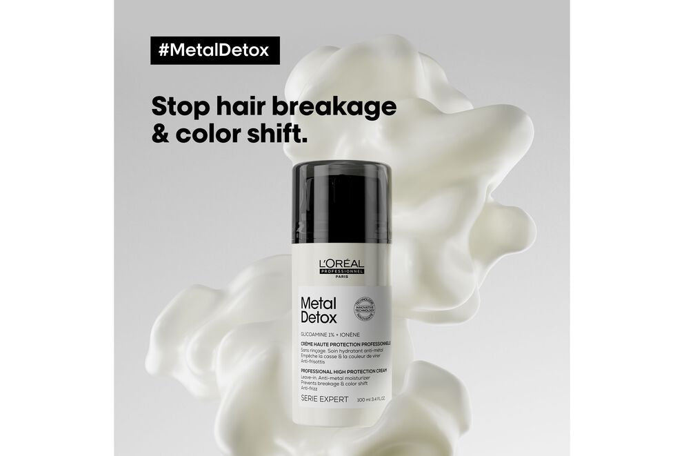 L'Oréal Professionnel Metal Detox Leave-In Cream 100ml - Salon Warehouse