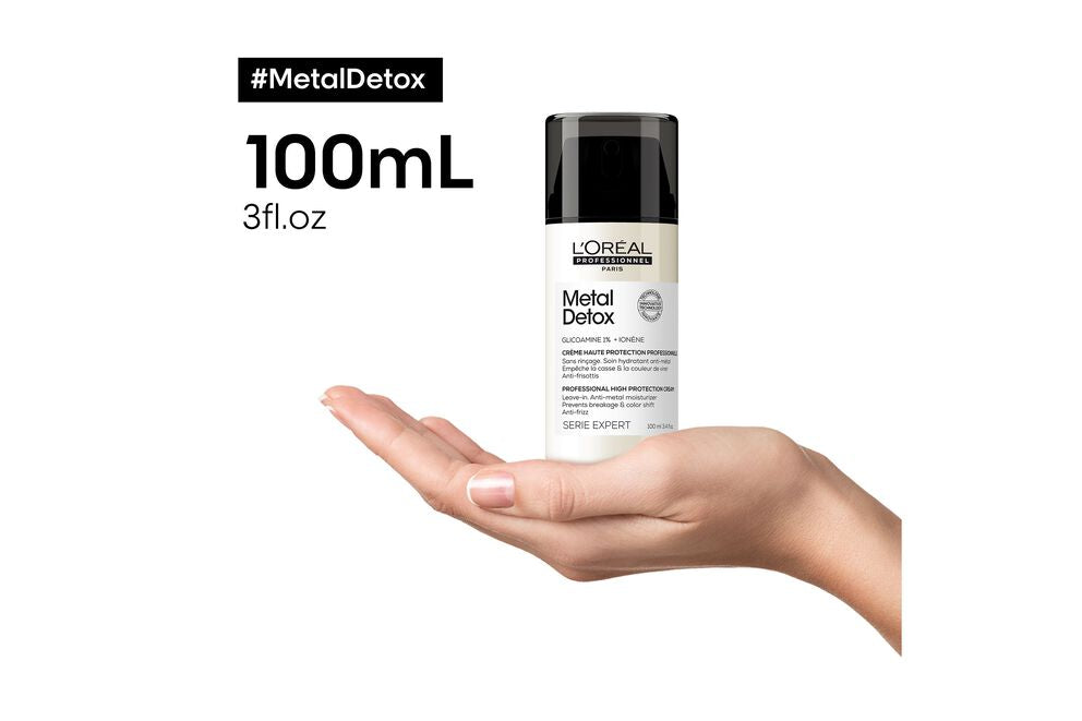 L'Oréal Professionnel Metal Detox Leave-In Cream 100ml - Salon Warehouse