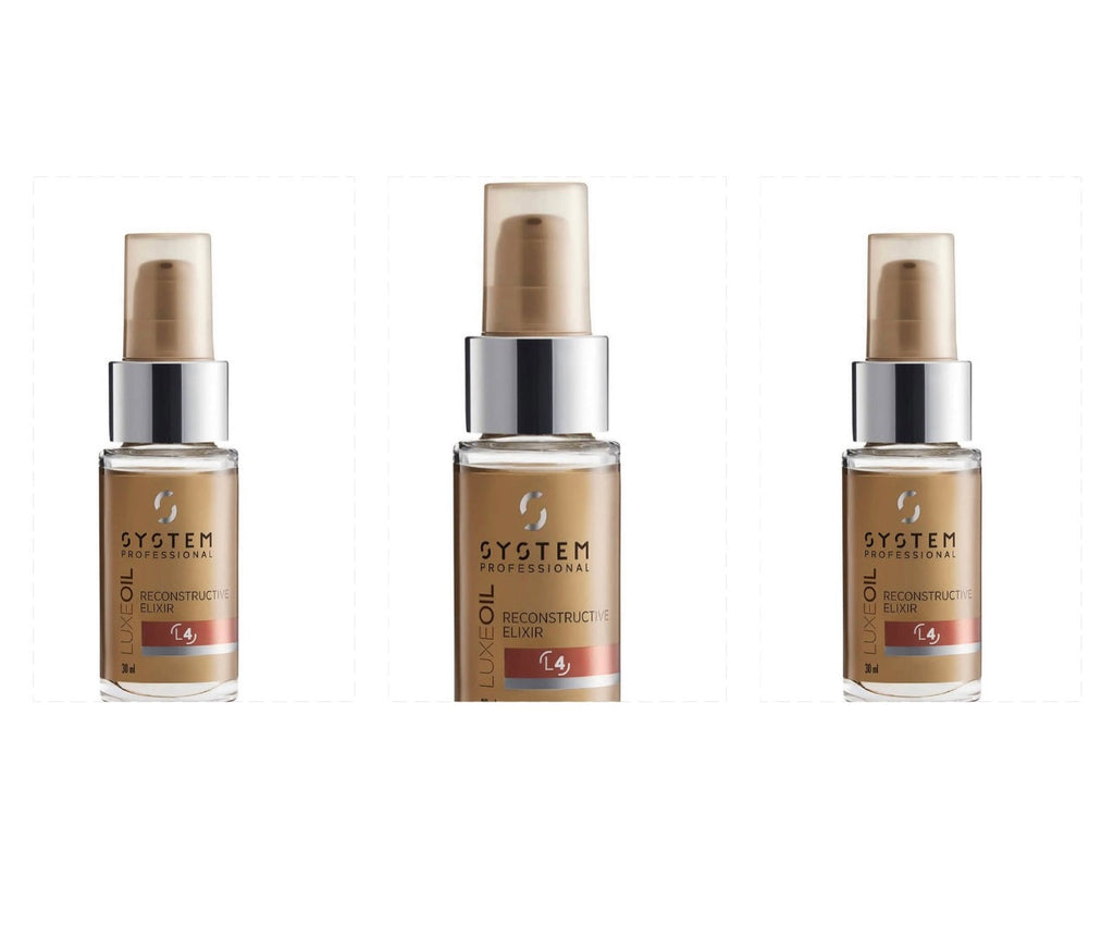System Professional LuxeOil Reconstructive Elixir 30mL x 3