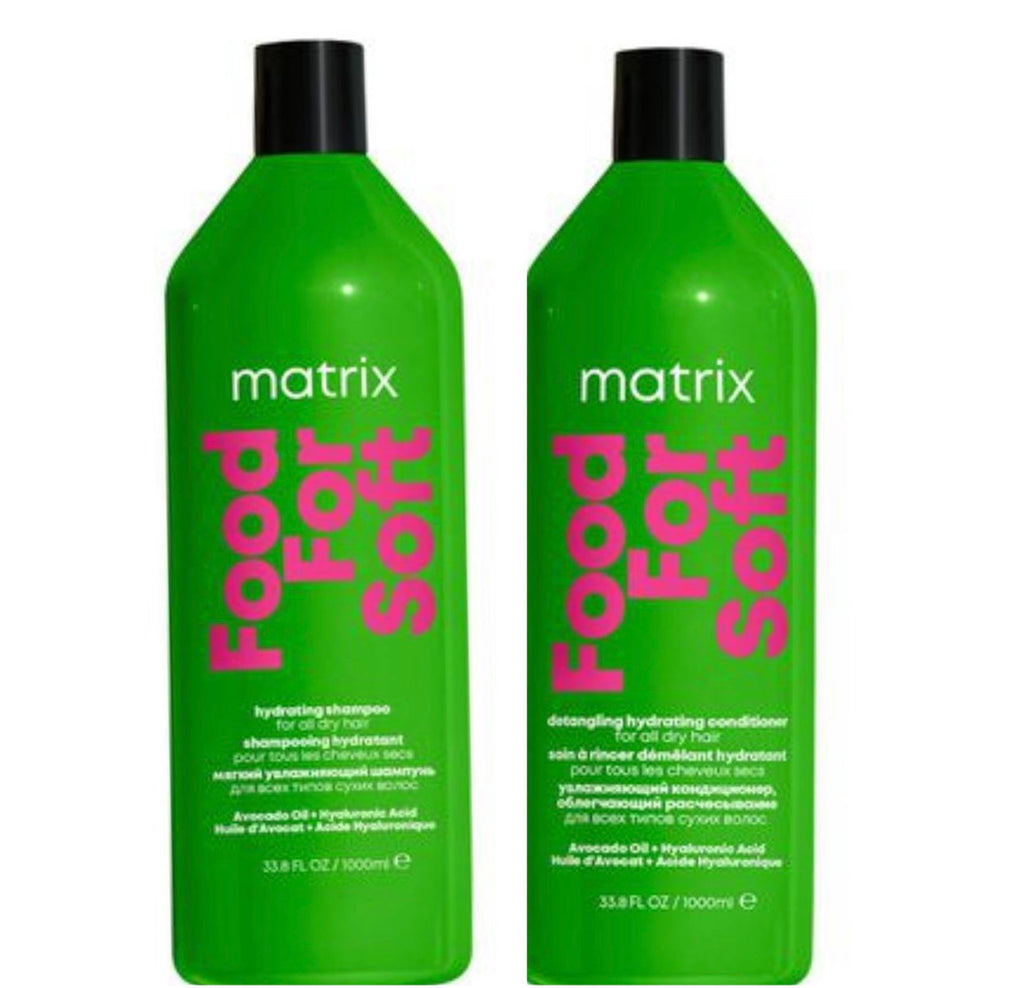 Matrix Food For Soft Hydrating Shampoo & Detangling Conditioner 1000ml Duo
