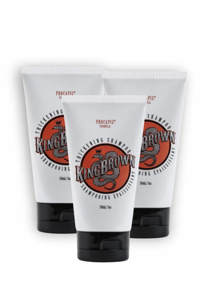 KING BROWN Thickening Shampoo 150ml Trio