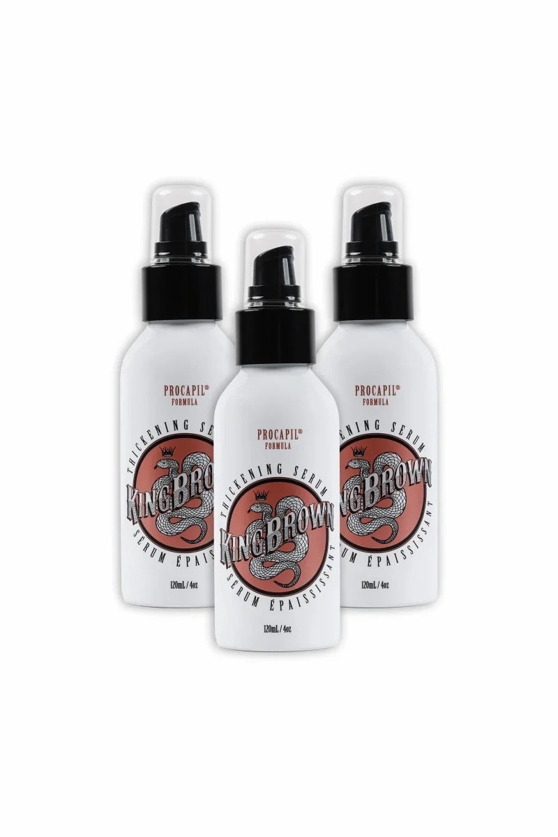 KING BROWN Thickening Serum 120ml Trio