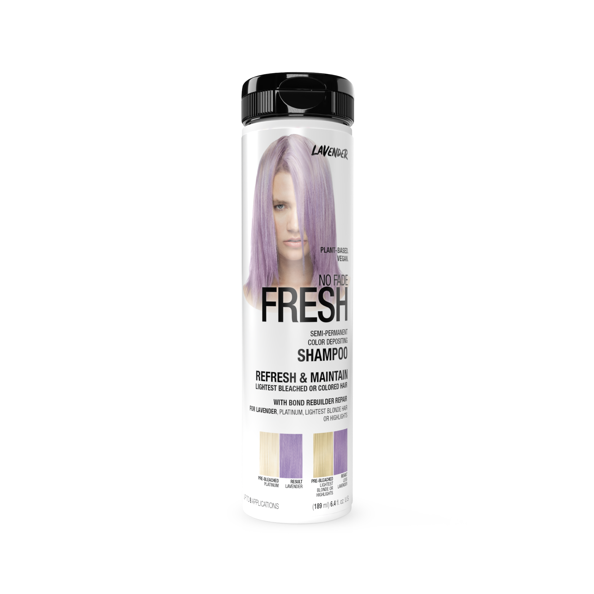 No Fade Fresh Semi Permanent Colour Depositing Shampoo Lavender 189ml