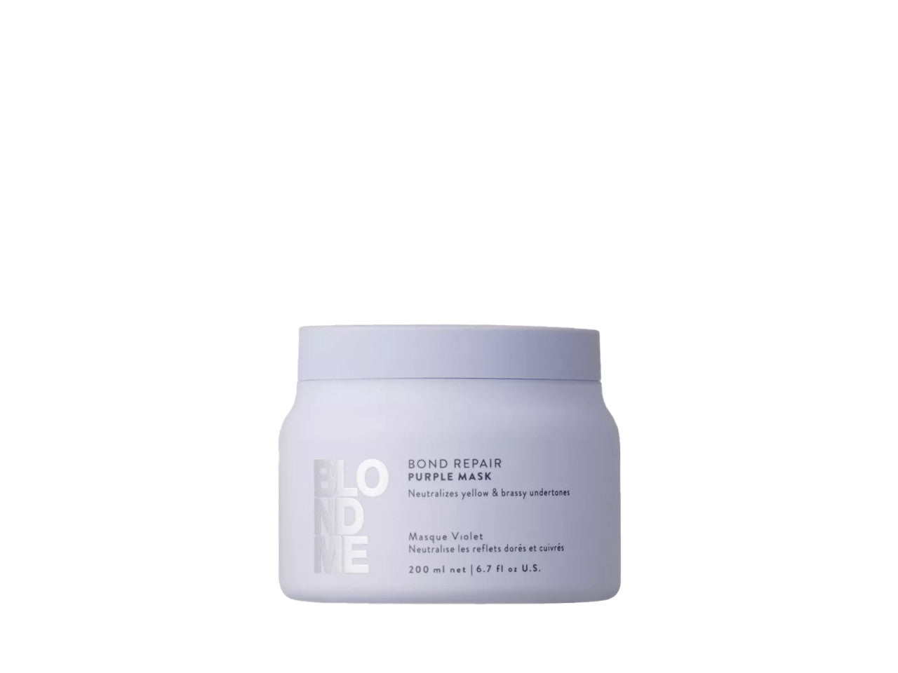 Schwarzkopf Professional BlondMe Bond Repair Purple Mask 200ml - Salon Warehouse 