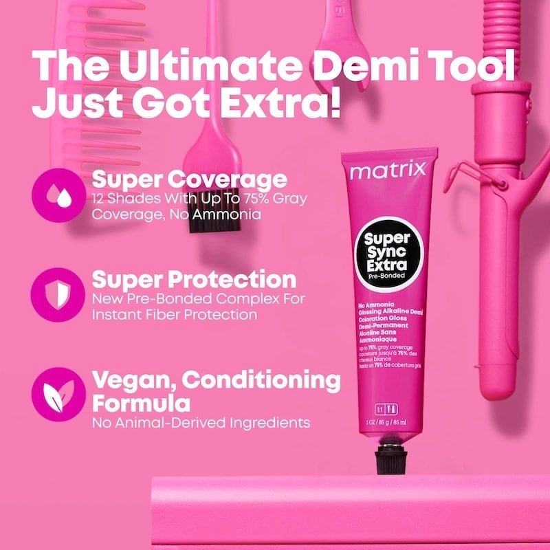 Matrix Super Sync Extra Demi Permanent Colour 90ml
