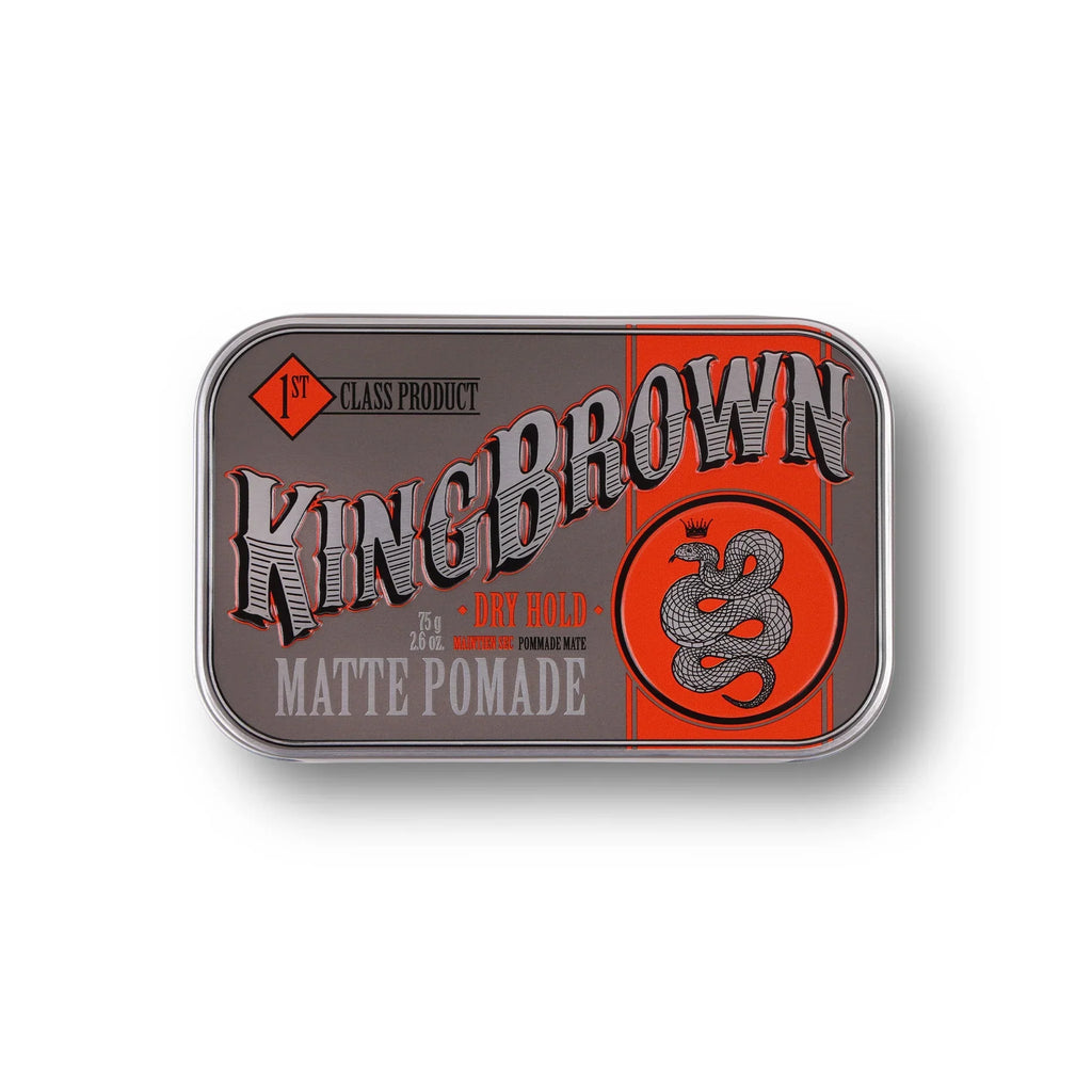 KING BROWN Matte Pomade 75g Trio