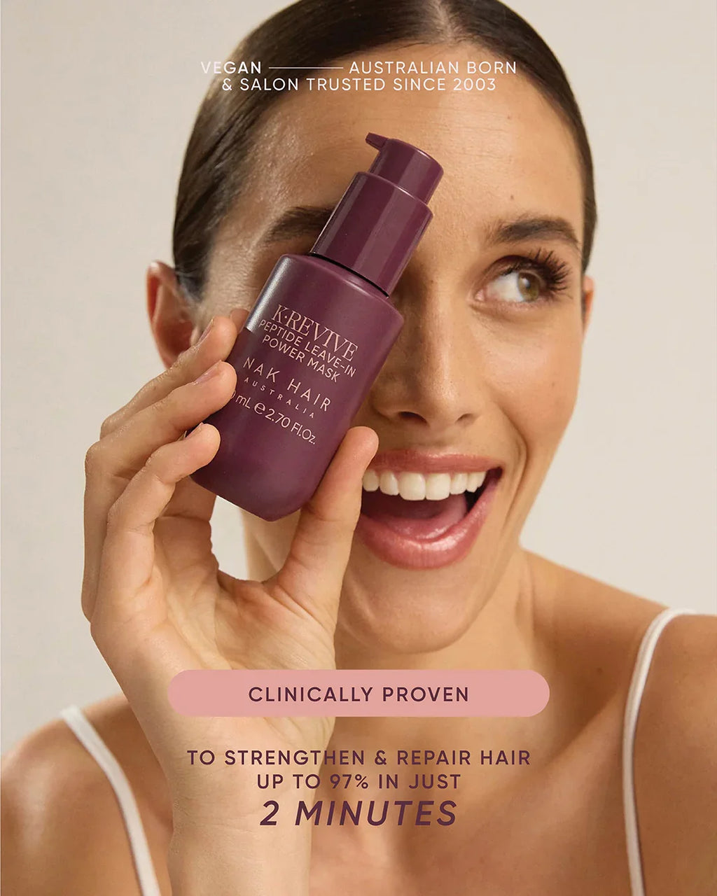 NAK Signature K.REVIVE Peptide Leave-In Power Mask 80ml