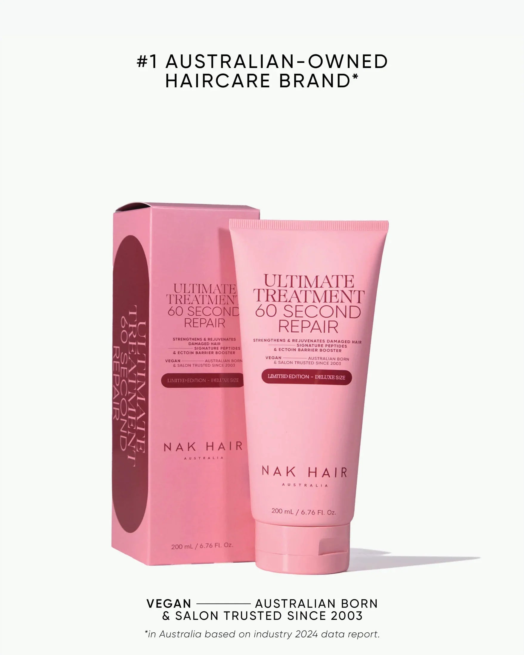 NAK Signature Ultimate Treatment 60 Second Repair 200ml Deluxe Size