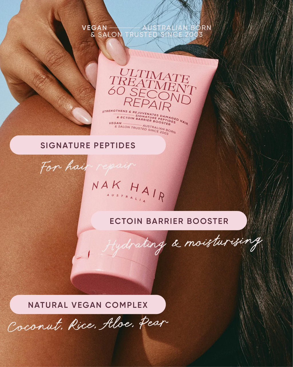 NAK Signature Ultimate Treatment 60 Second Repair 200ml Deluxe Size