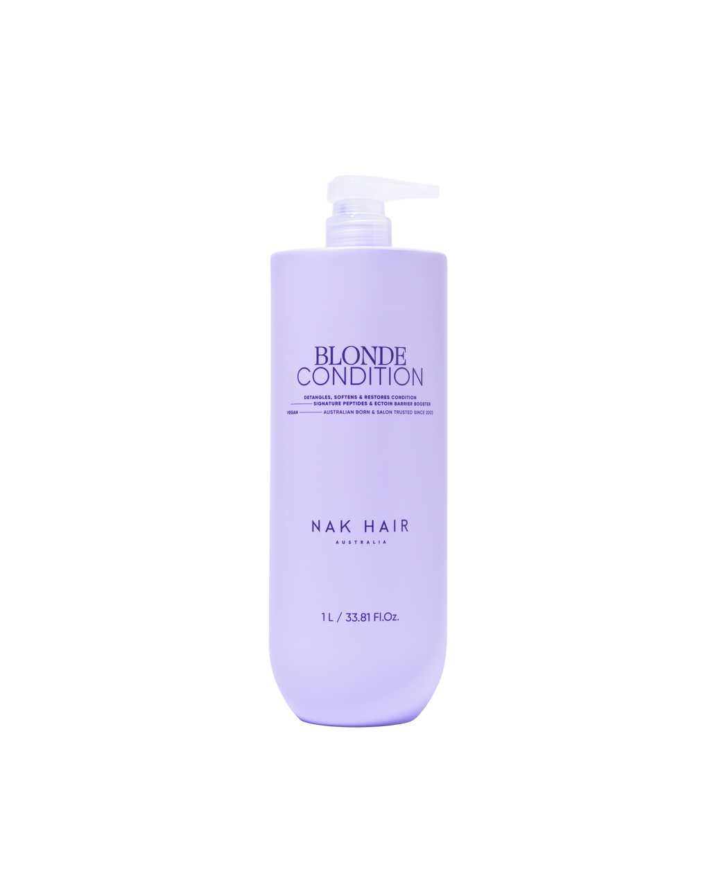 NAK Signature Blonde Plus Shampoo & Blonde Conditioner 1000ml Duo NEW