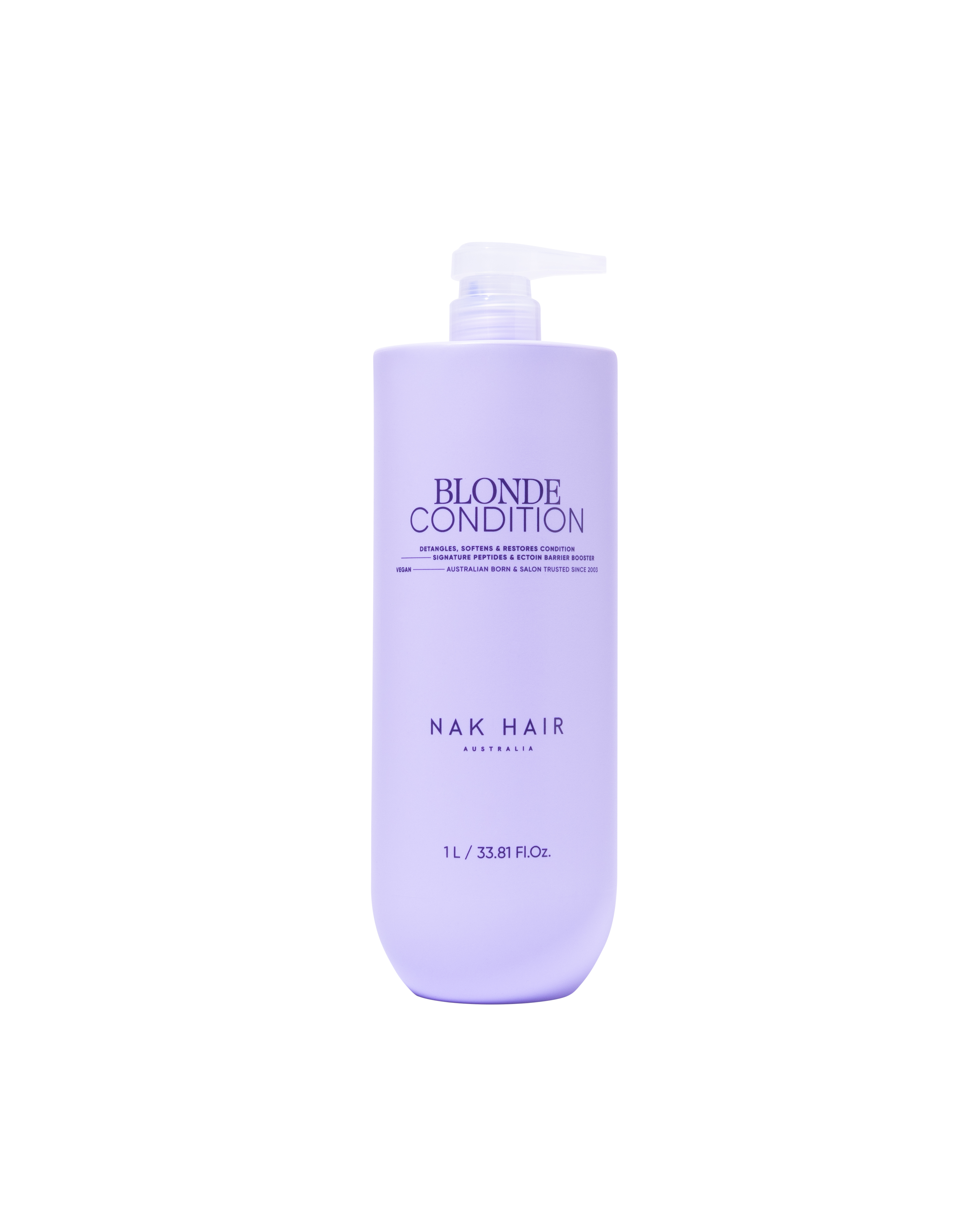 NAK Signature Blonde Plus Shampoo & Blonde Conditioner 1000ml Duo NEW