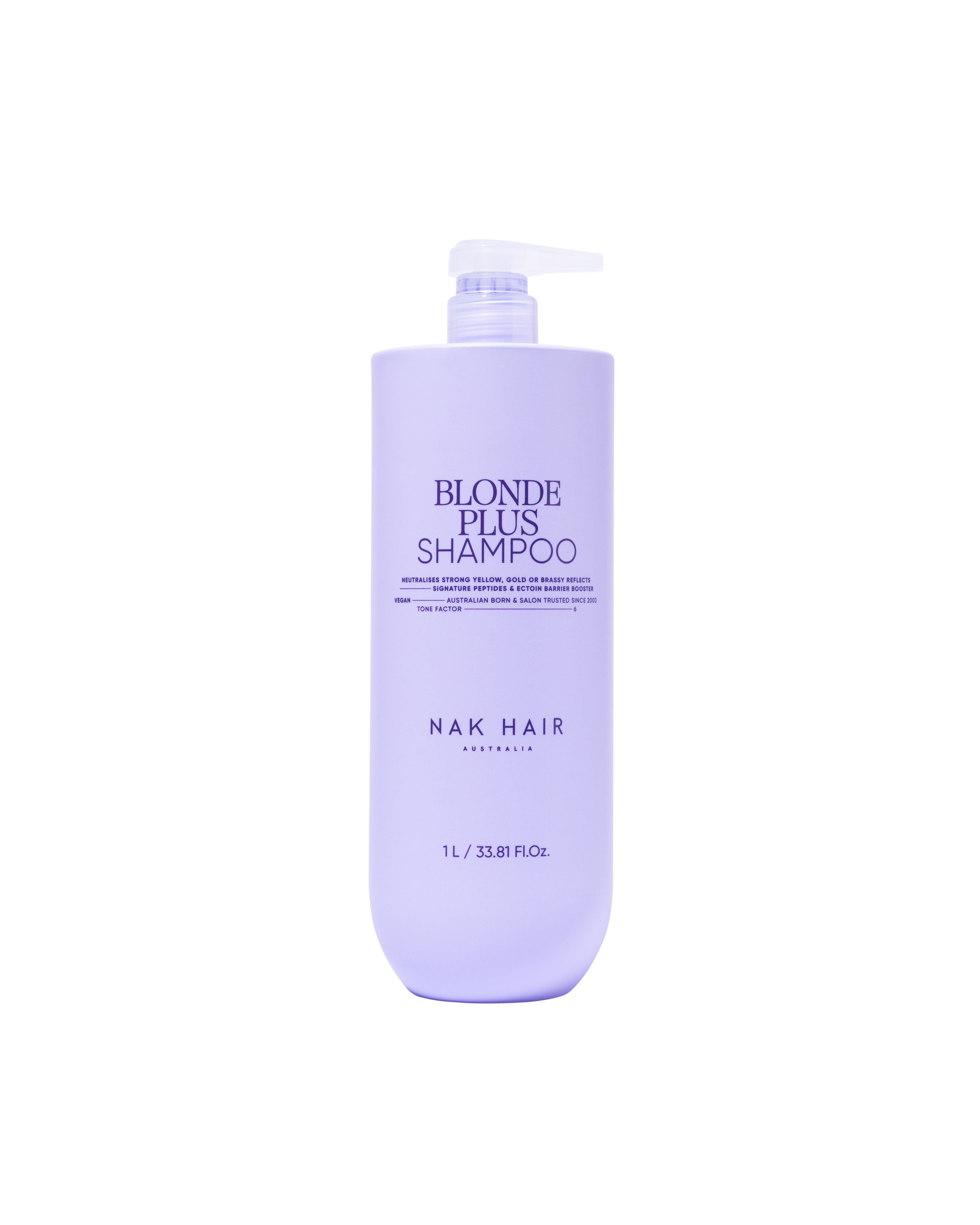 NAK Signature Blonde Plus Shampoo & Blonde Conditioner 1000ml Duo NEW