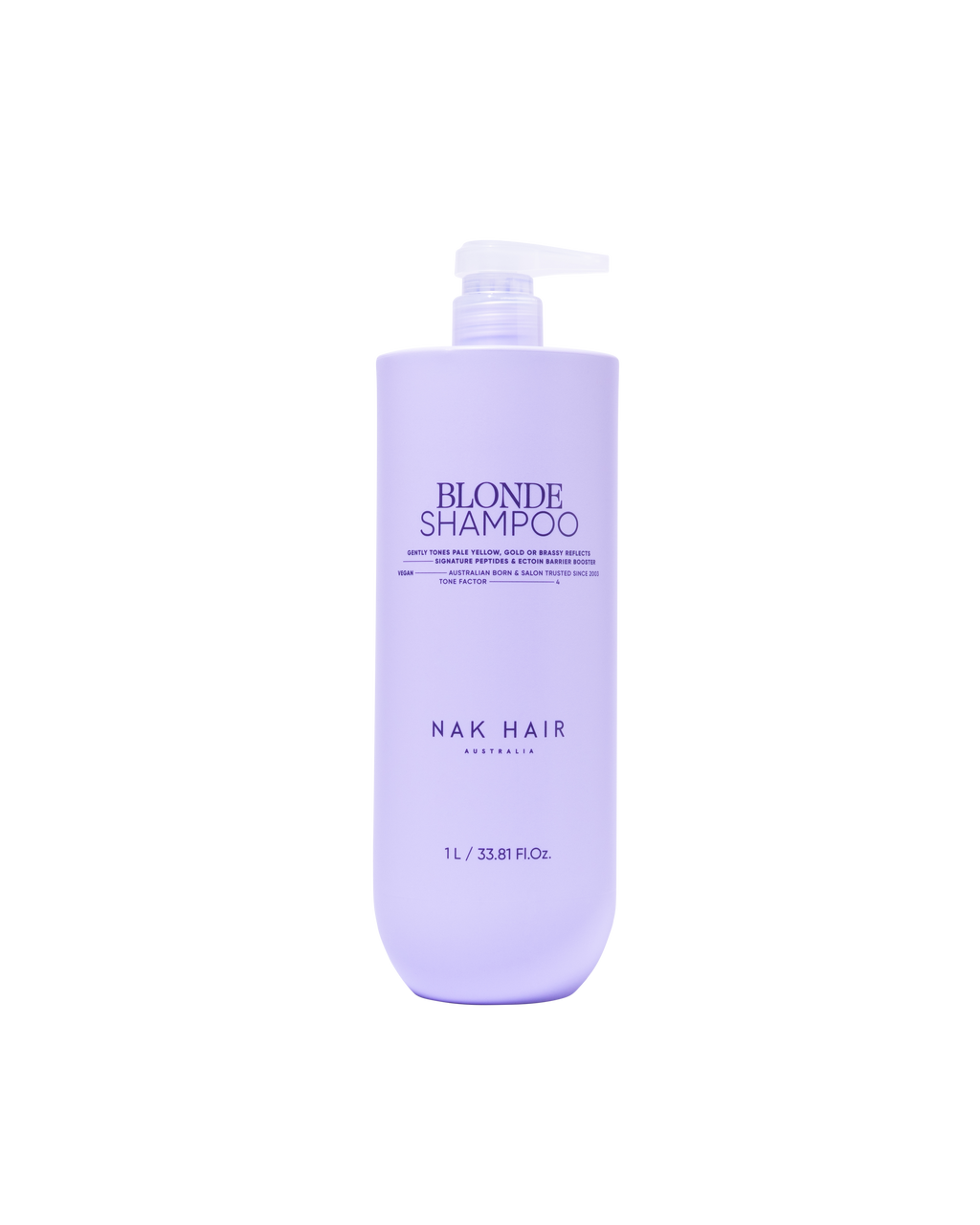 NAK Signature Blonde Shampoo & Condition 1000ml Duo NEW