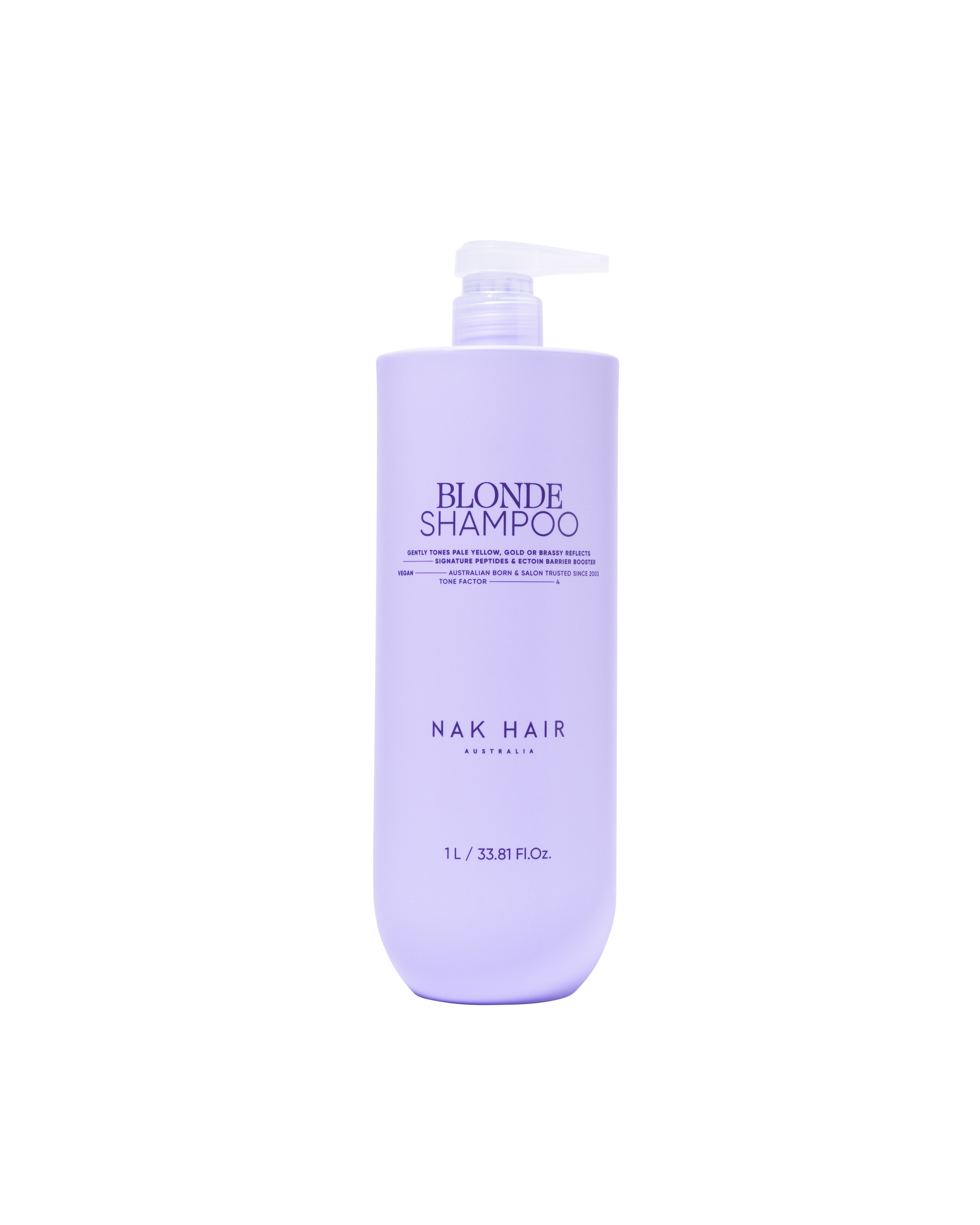 NAK Signature Blonde Shampoo & Condition 1000ml Duo NEW
