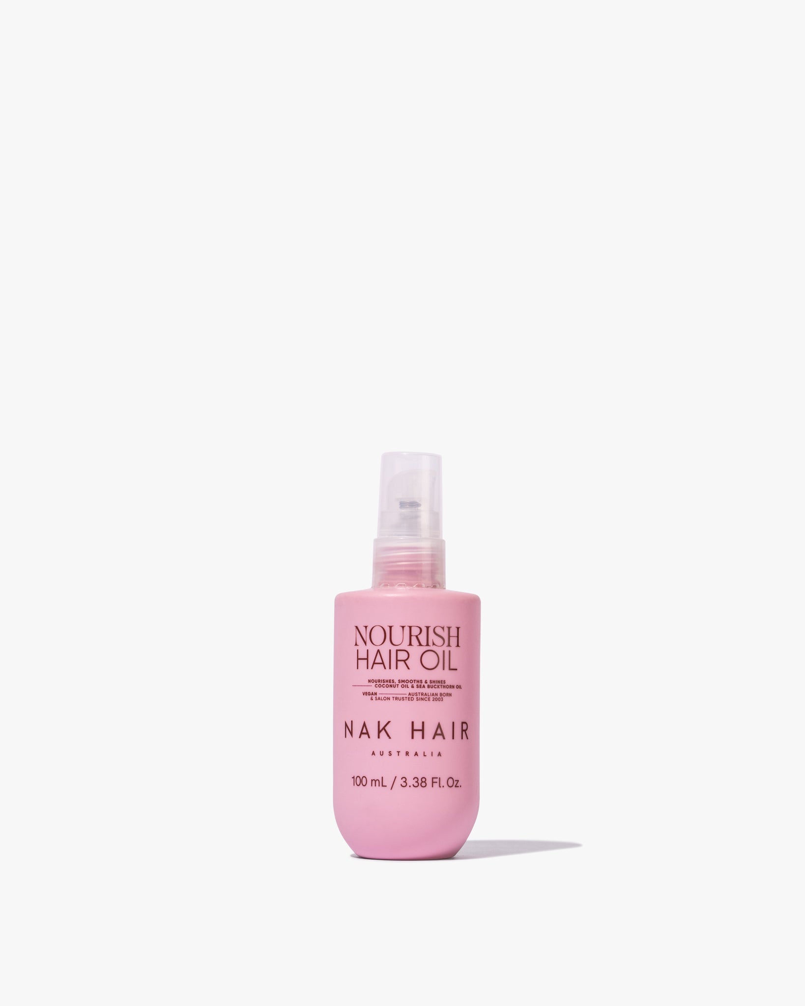 NAK Signature Nourish Hair Oil 100ml NEW Trio - Salon Warehouse