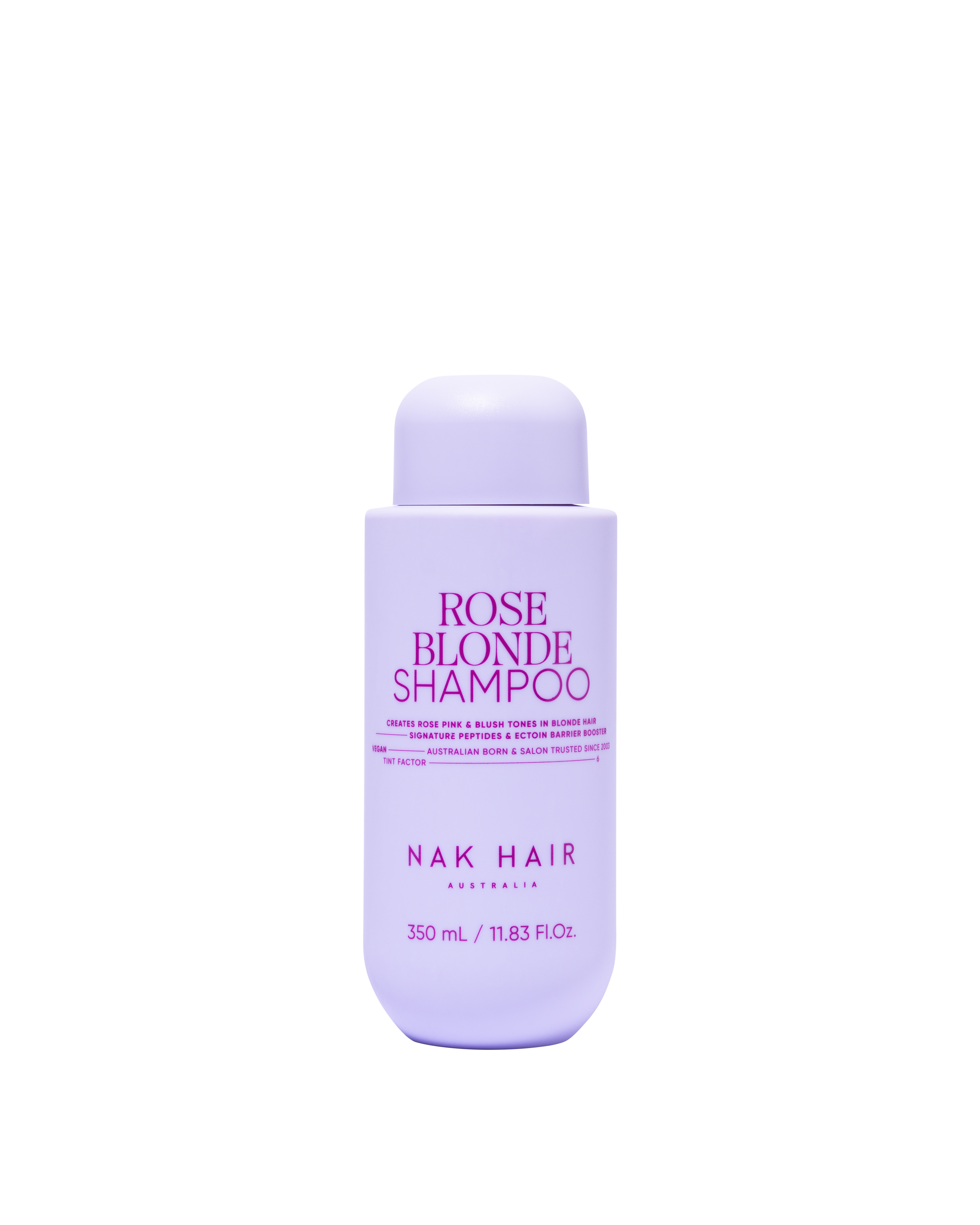 NAK Signature Rose Blonde Shampoo 350ml NEW - Salon Warehouse