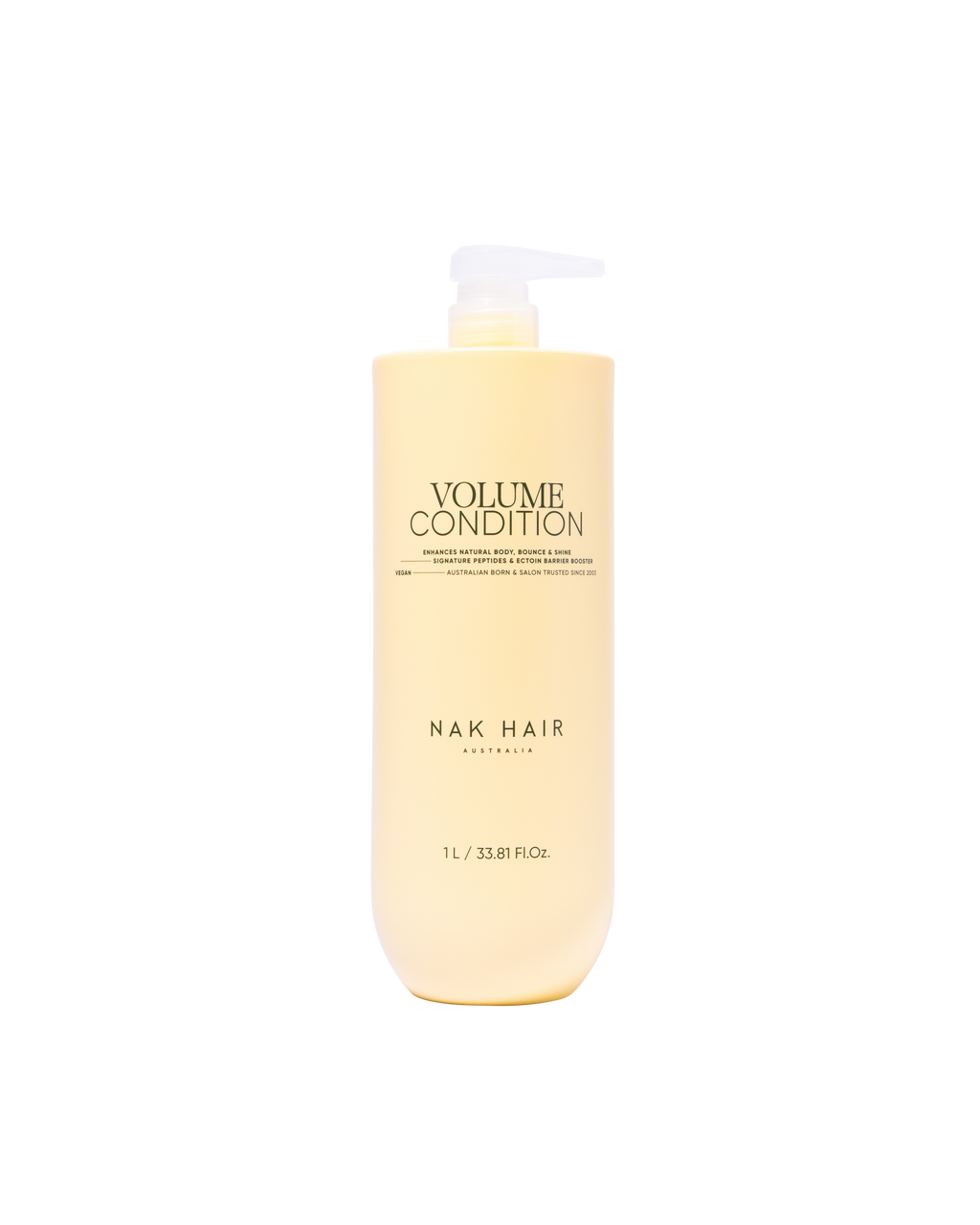 NAK Signature Volume Shampoo & Conditioner 1000ml Duo NEW