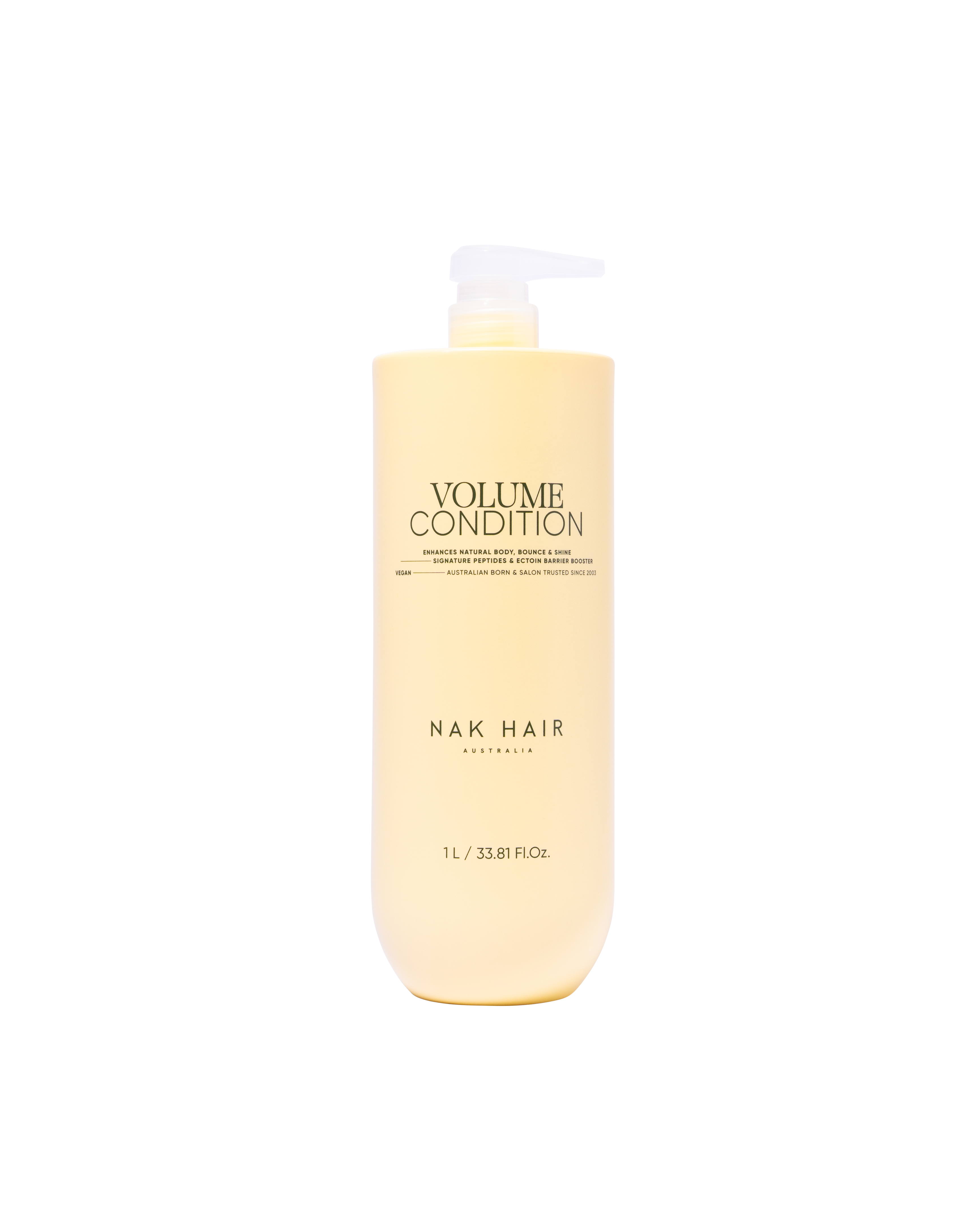 NAK Signature Volume Shampoo & Conditioner 1000ml Duo NEW