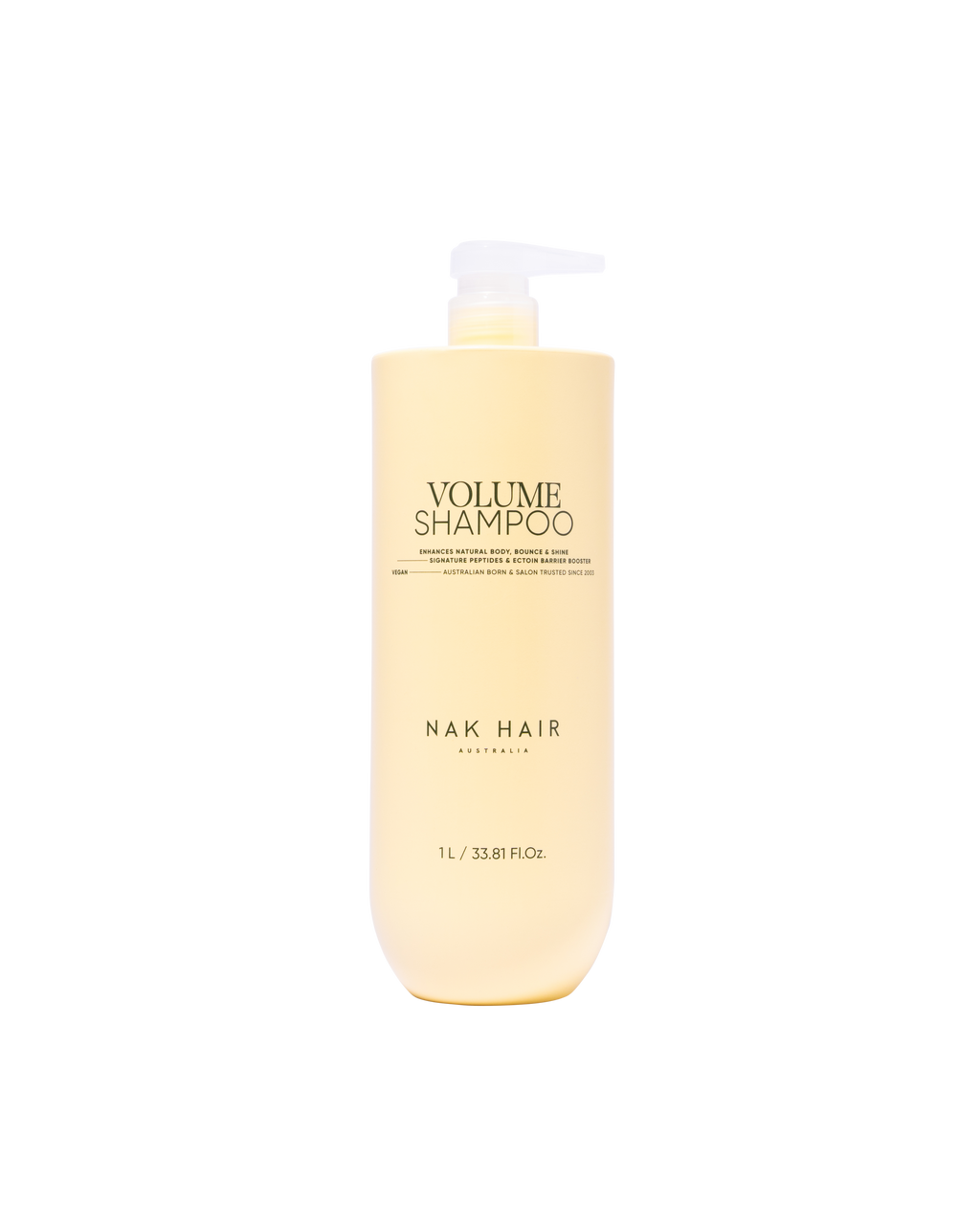NAK Signature Volume Shampoo & Conditioner 1000ml Duo NEW