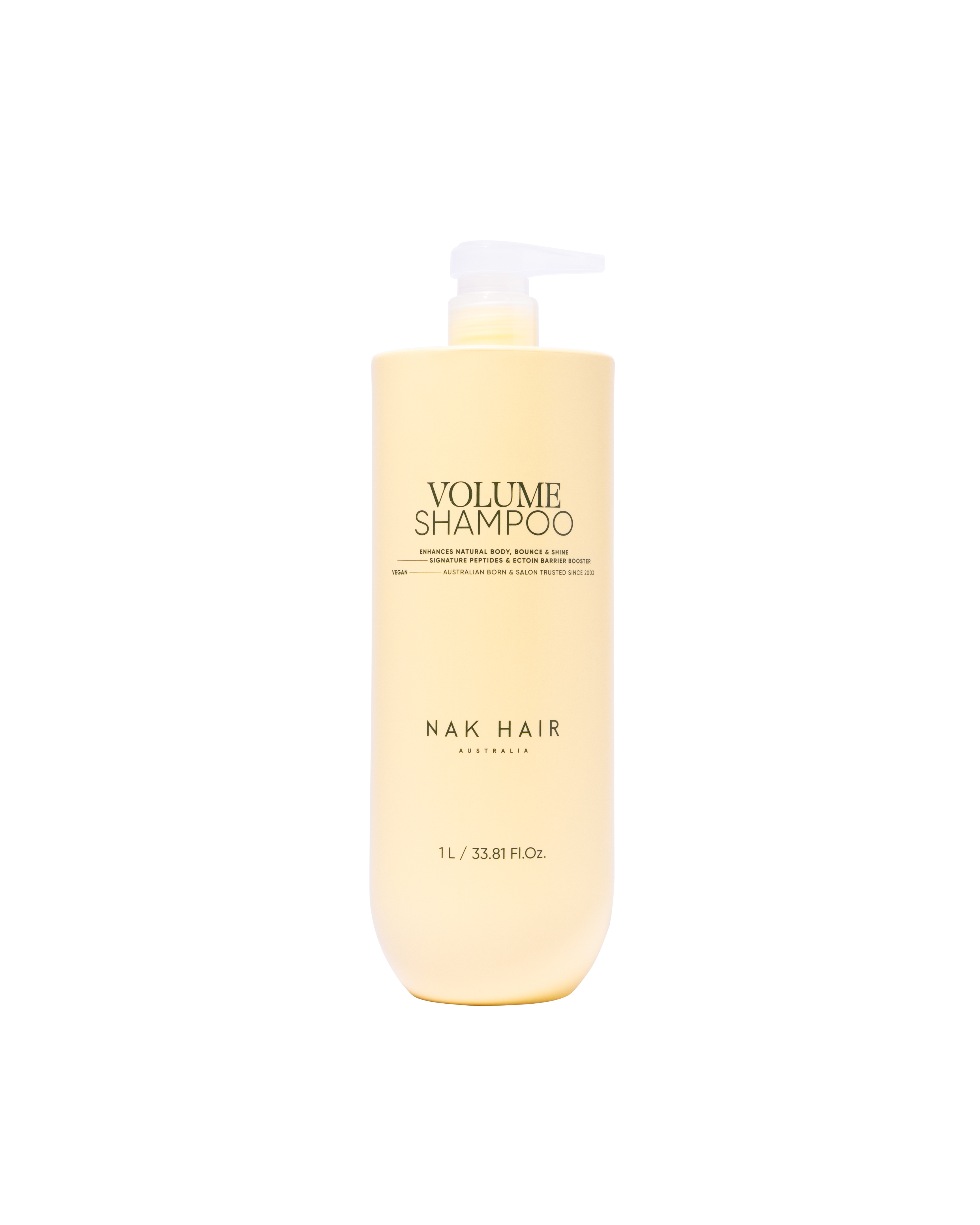 NAK Signature Volume Shampoo & Conditioner 1000ml Duo NEW