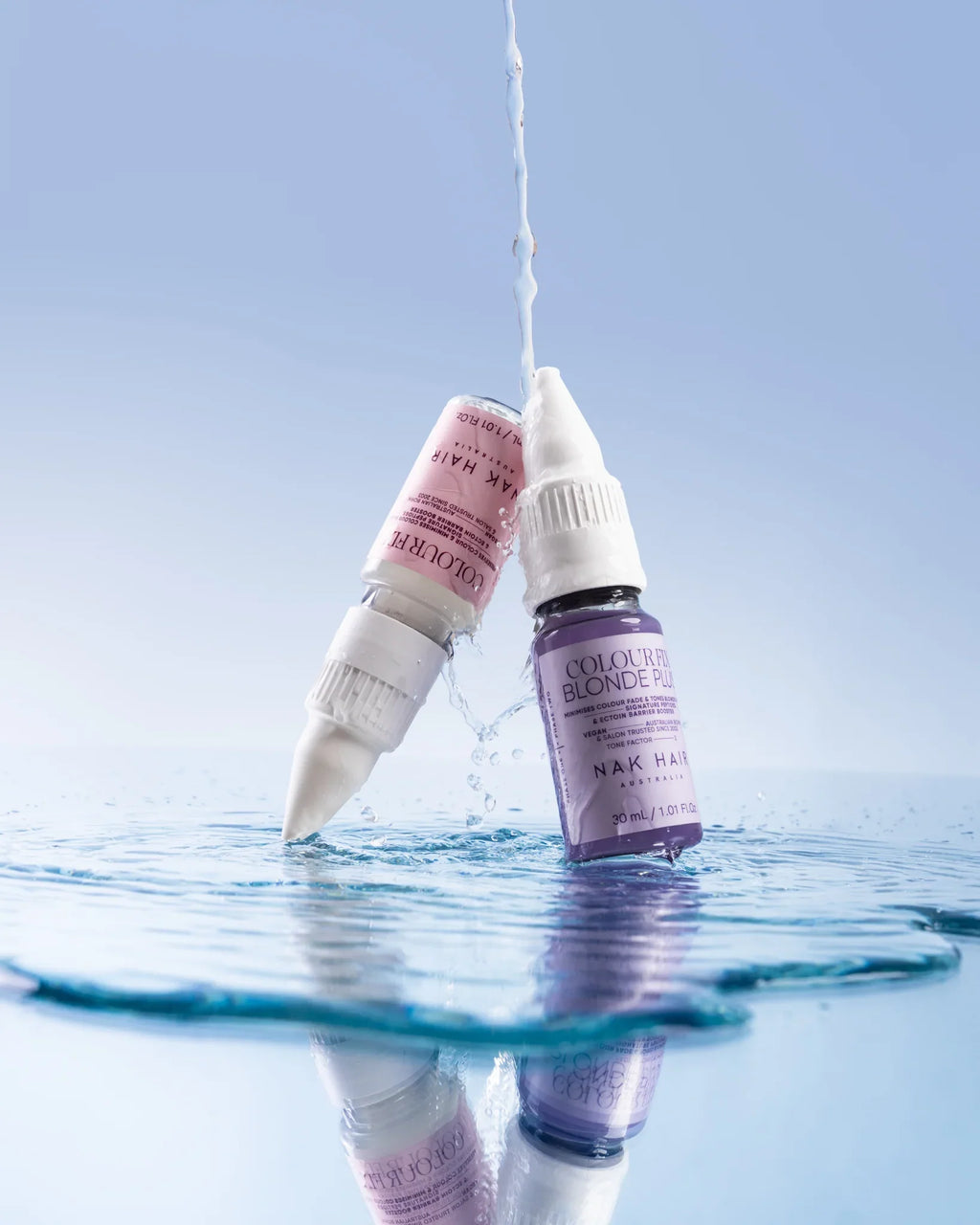 NAK Signature Colour Fix & Colour Fix Blonde Plus 30ml Duo NEW