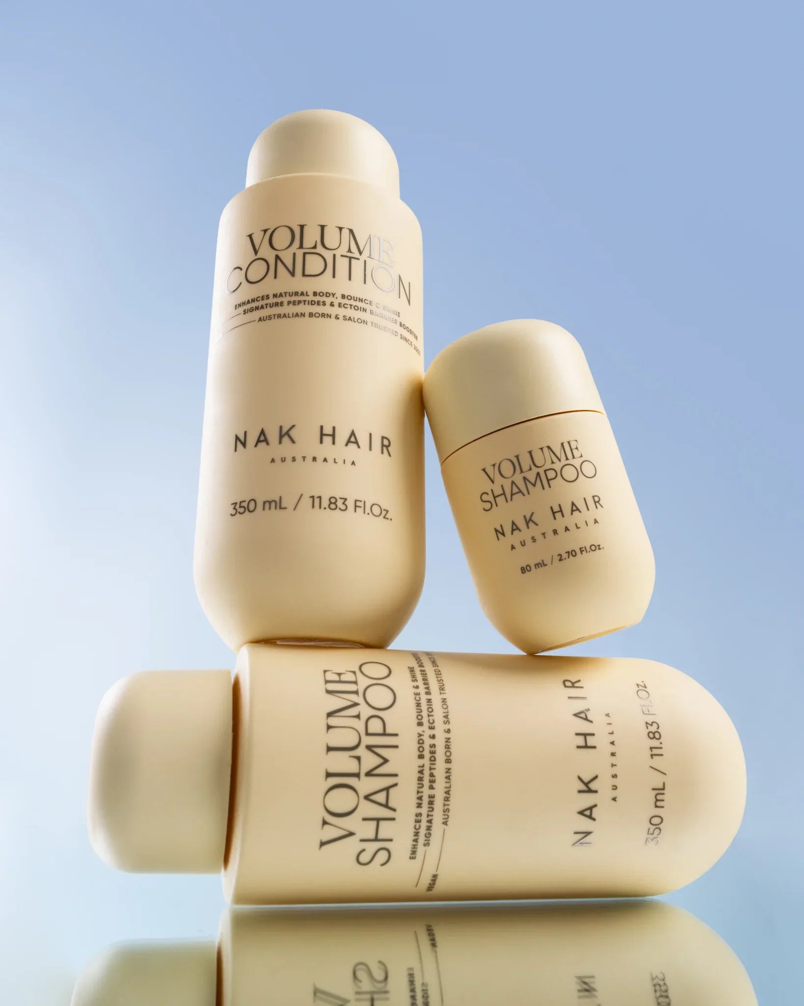 NAK Signature Volume Shampoo & Conditioner 350ml Duo NEW
