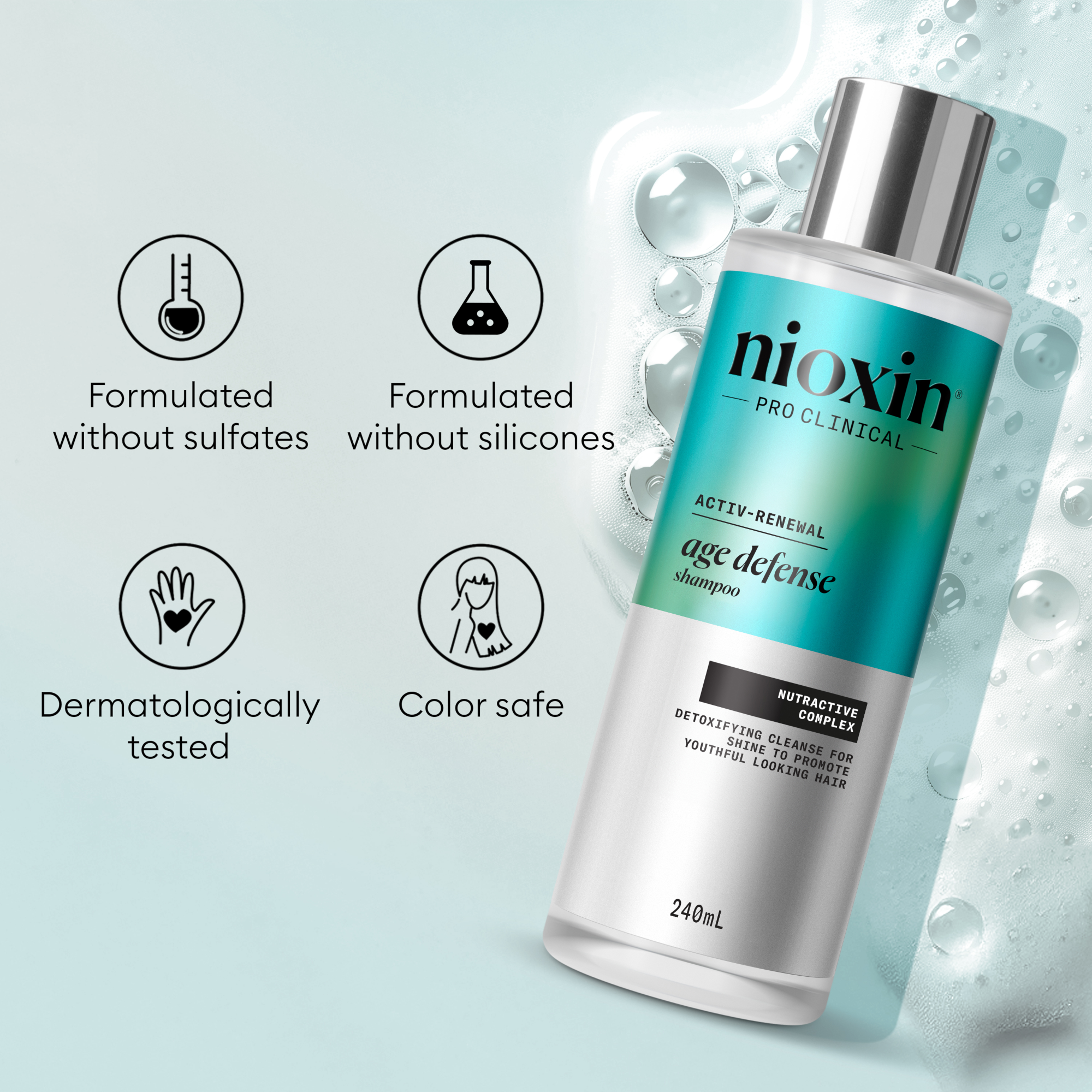 Nioxin Age Defense Shampoo 240ml