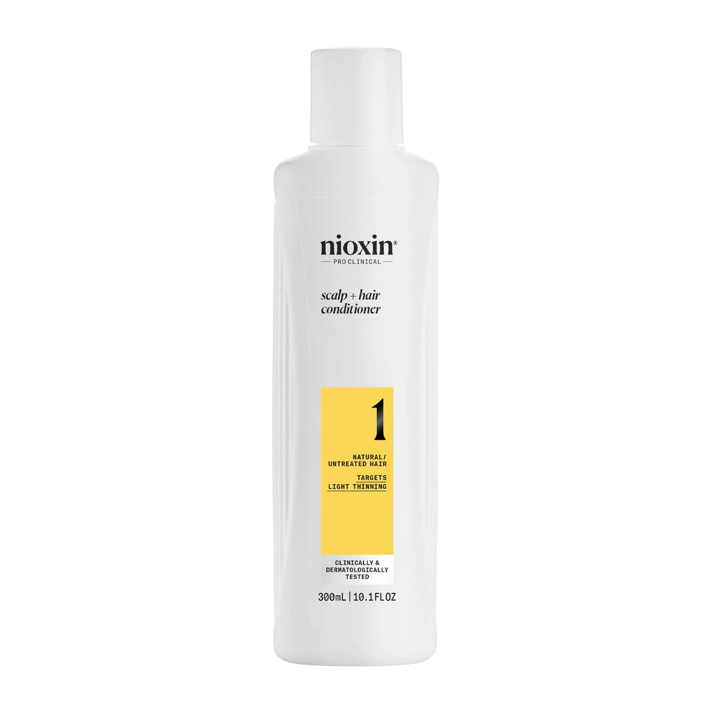 Nioxin PRO CLINICAL Scalp + Hair Thickening System 1 Shampoo & Conditioner 300ml Duo - Salon Warehouse