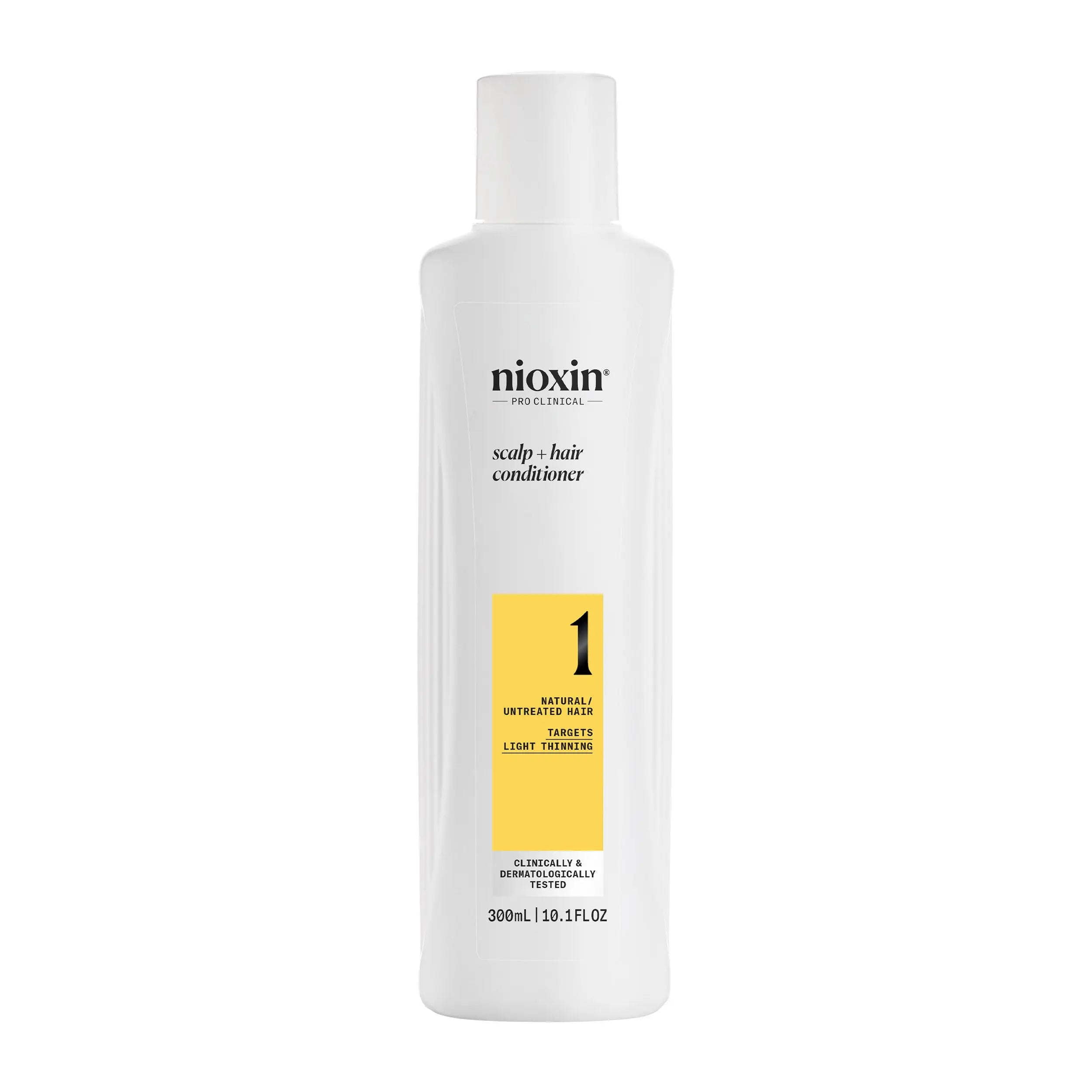 Nioxin PRO CLINICAL Scalp + Hair Thickening System 1 Shampoo & Conditioner 300ml Duo - Salon Warehouse