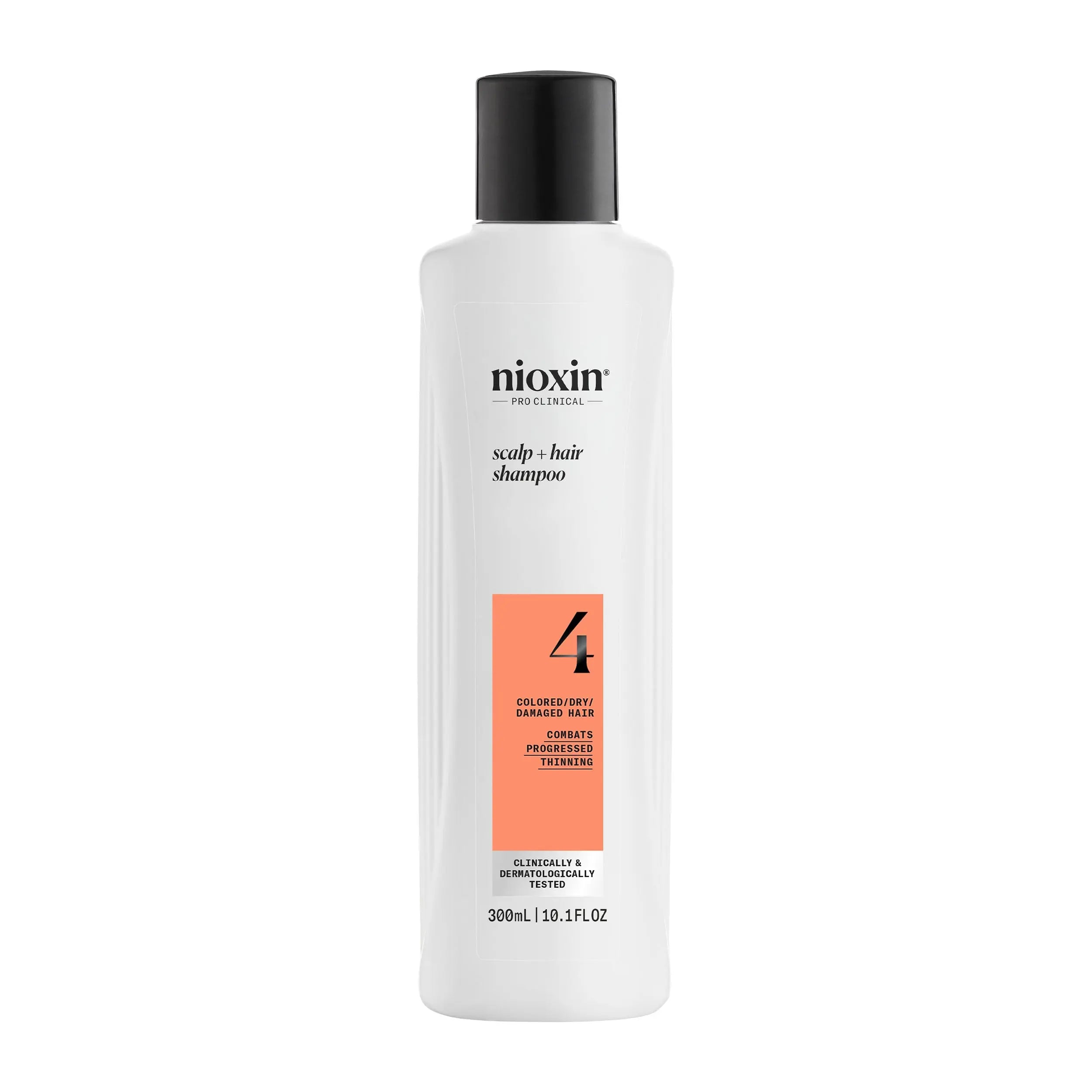 Nioxin PRO CLINICAL Scalp + Hair Thickening System 4 Shampoo & Conditioner 300ml - Salon Warehouse