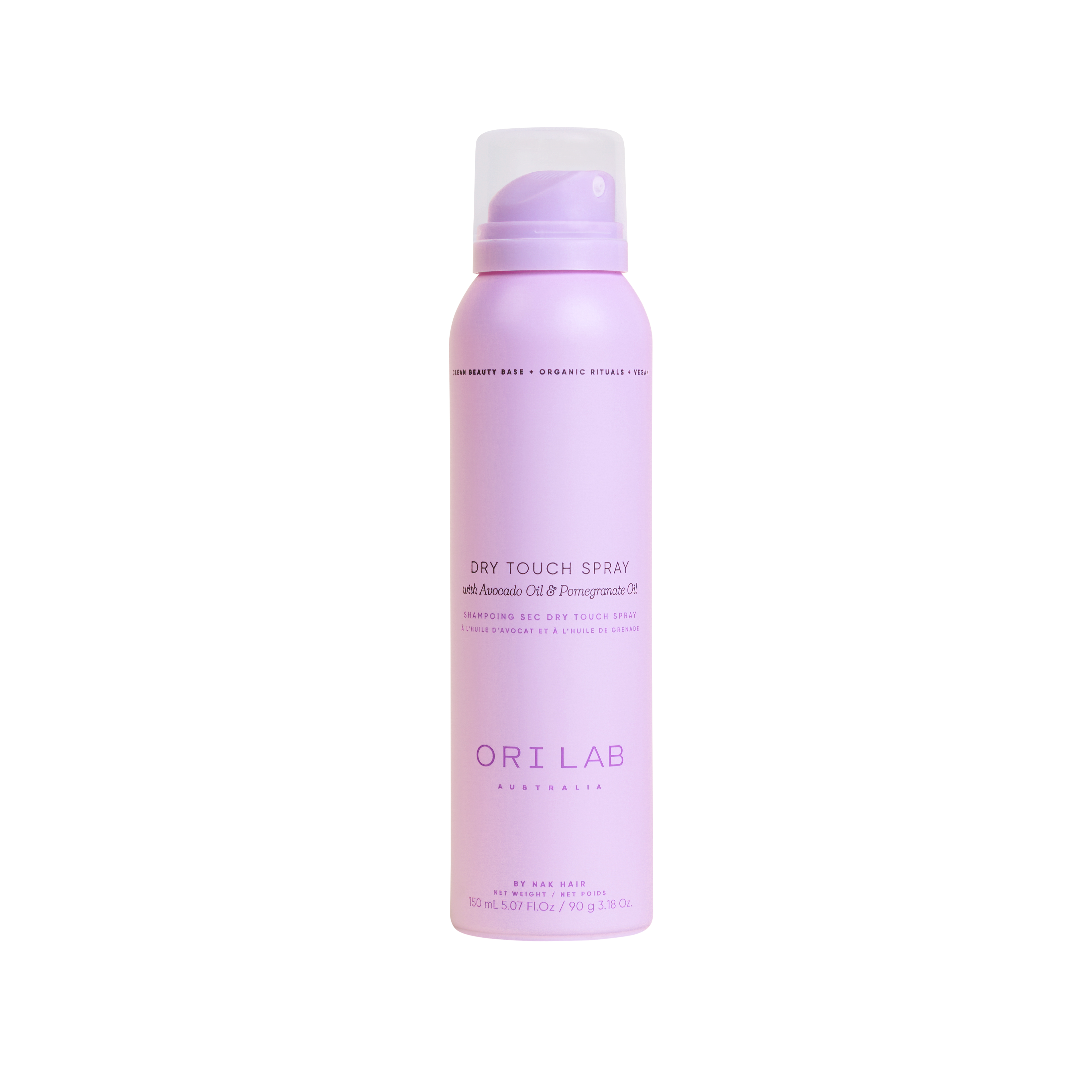 NAK Hair ORI LAB Dry Touch Spray 150ml - Salon Warehouse