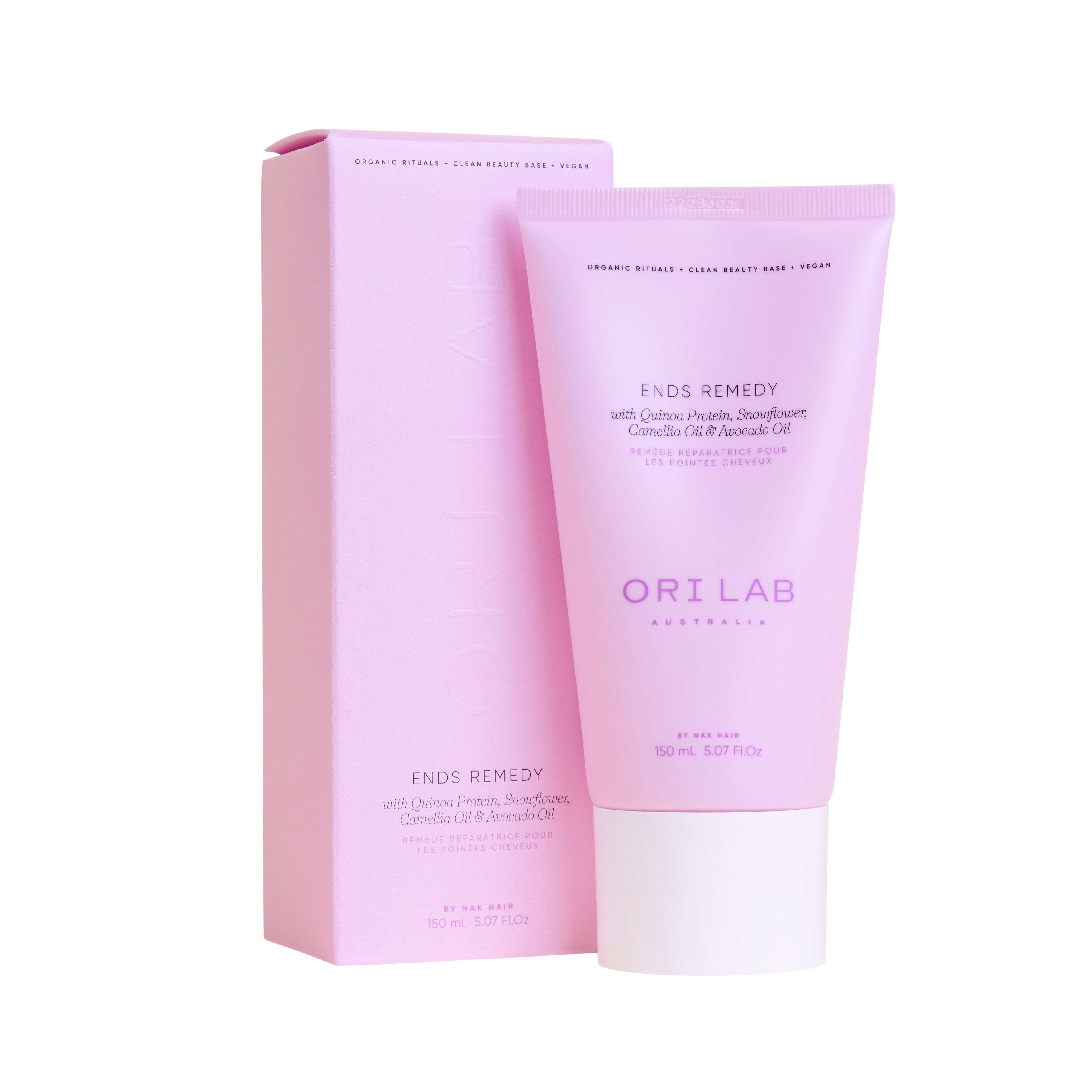 NAK Hair ORI LAB Ends Remedy 150ml - Salon Warehouse