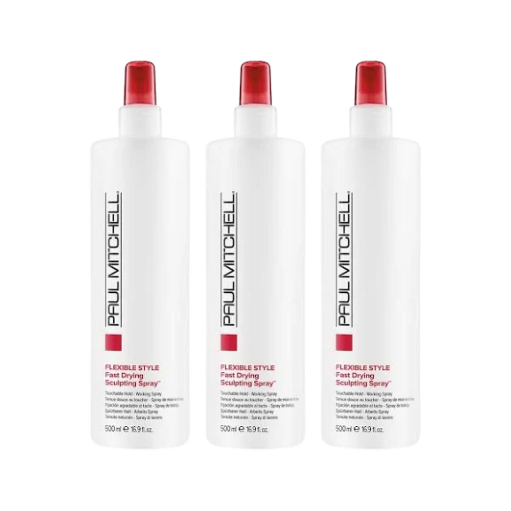 Paul Mitchell Flexible Style Fast Drying Sculpting Spray 250ml Trio