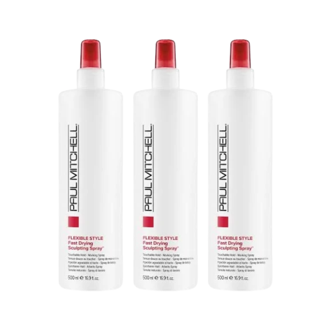 Paul Mitchell Flexible Style Fast Drying Sculpting Spray 250ml Trio