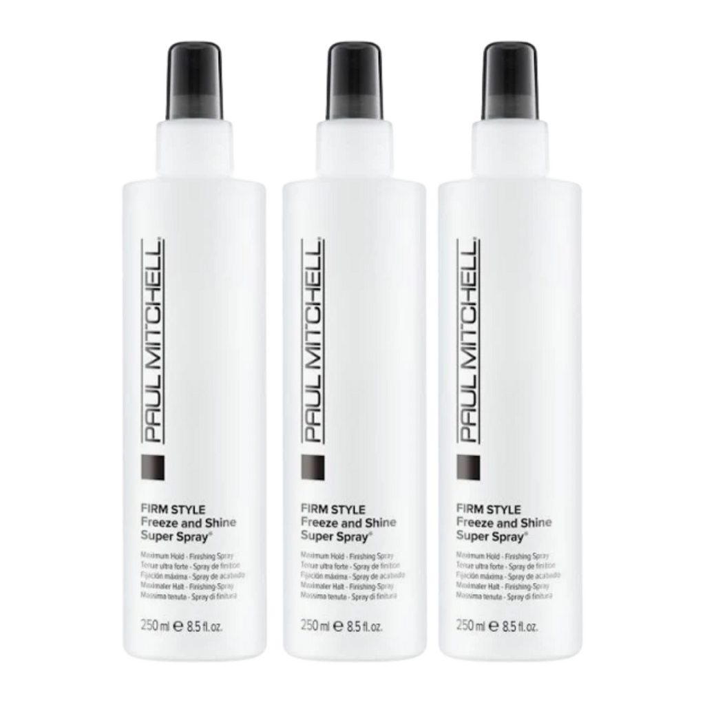 Paul Mitchell Freeze and Shine Super Spray 250ml Trio