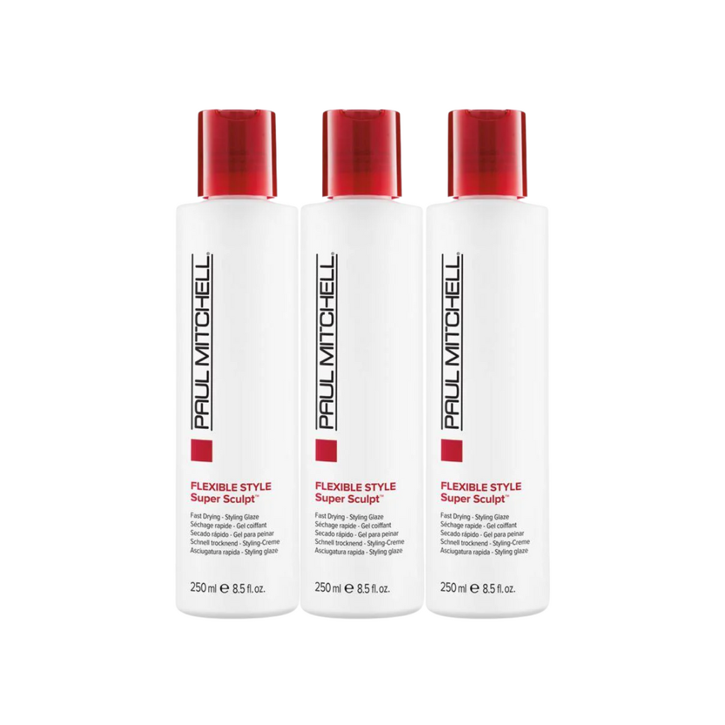 Paul Mitchell Super Sculpt Styling Glaze 250ml Trio