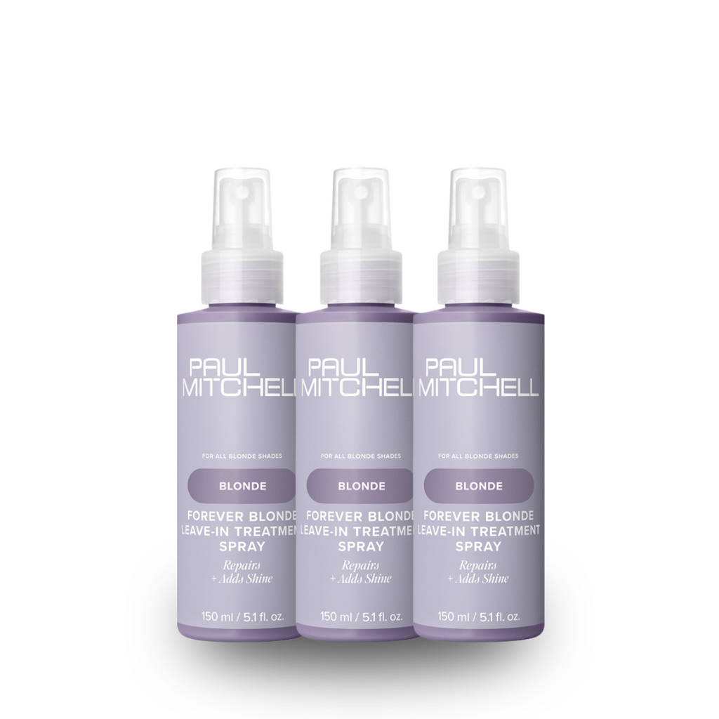 Paul Mitchell Forever Blonde Leave-In Treatment Spray 150ml Trio