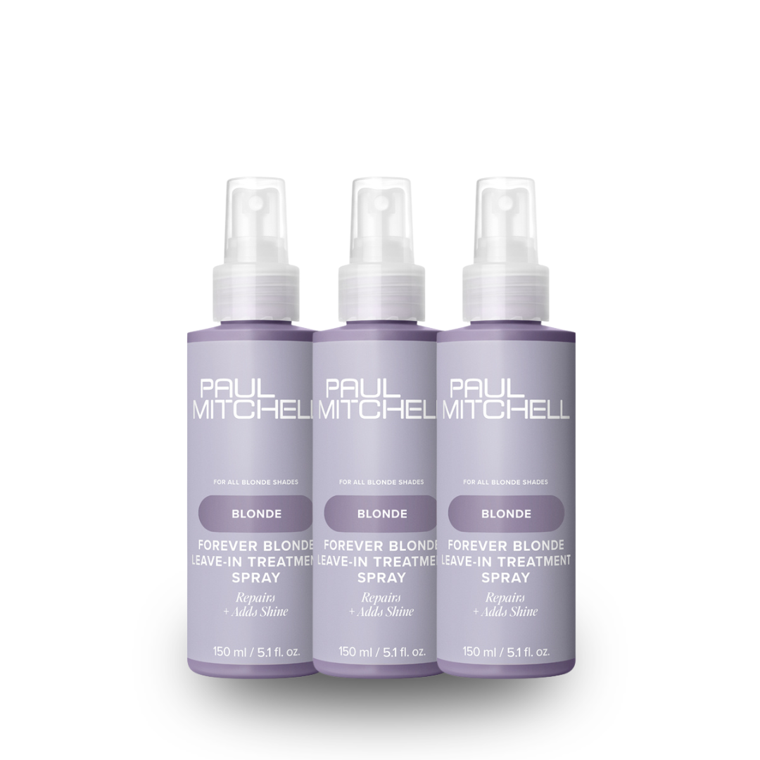 Paul Mitchell Forever Blonde Leave-In Treatment Spray 150ml Trio