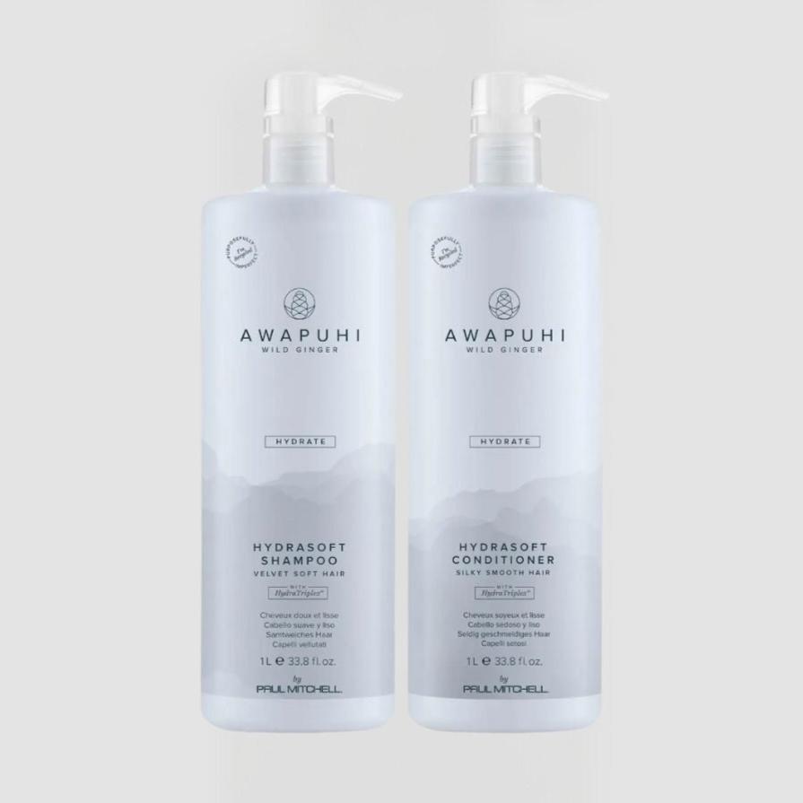 Paul Mitchell Awapuhi Wild Ginger HydraSoft Shampoo & Conditioner Duo 1000ml