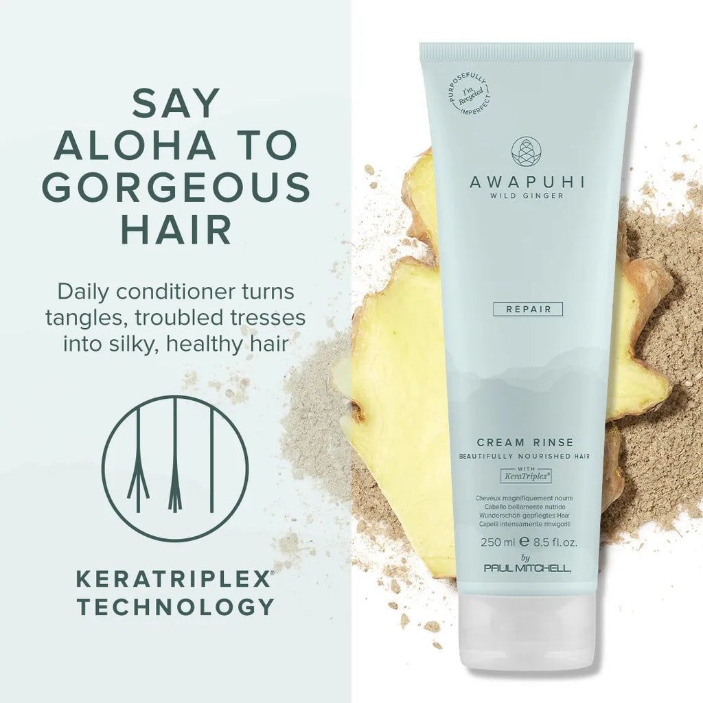 Paul Mitchell Awapuhi Wild Ginger Keratin Cream Rinse 250ml