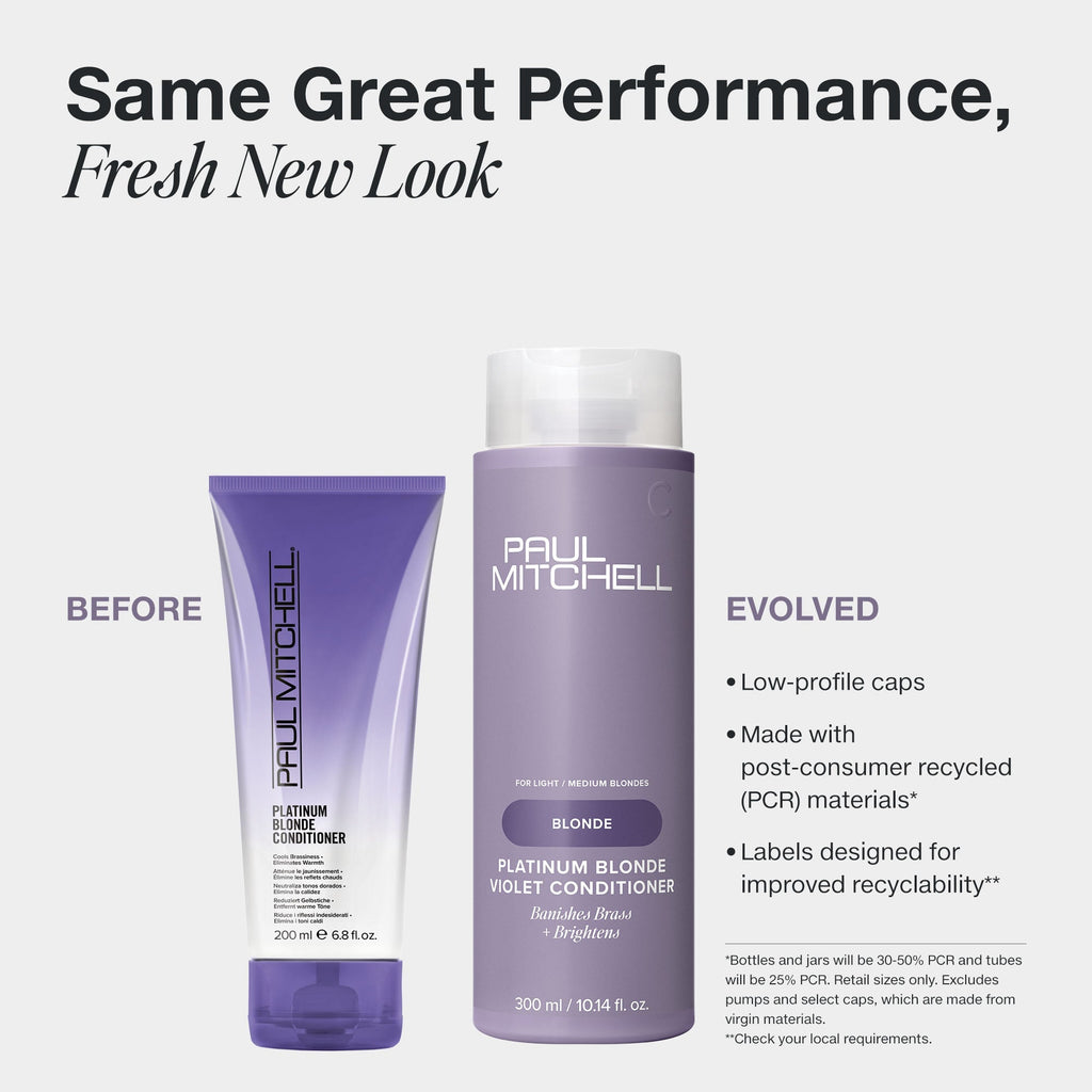 Paul Mitchell Platinum Blonde Violet Conditioner 1000ml (NEW PACKAGING)