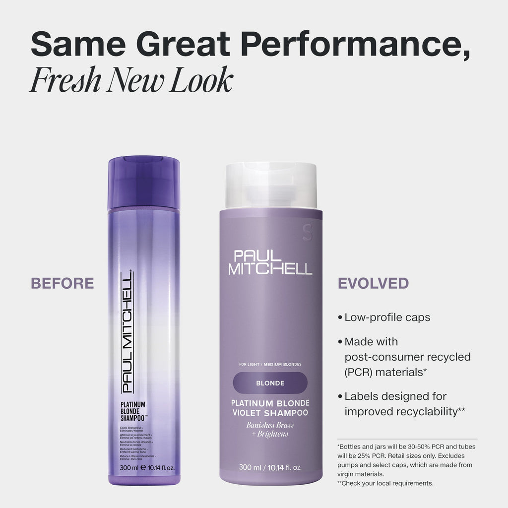 Paul Mitchell Platinum Blonde Violet Shampoo 300ml (NEW PACKAGING)